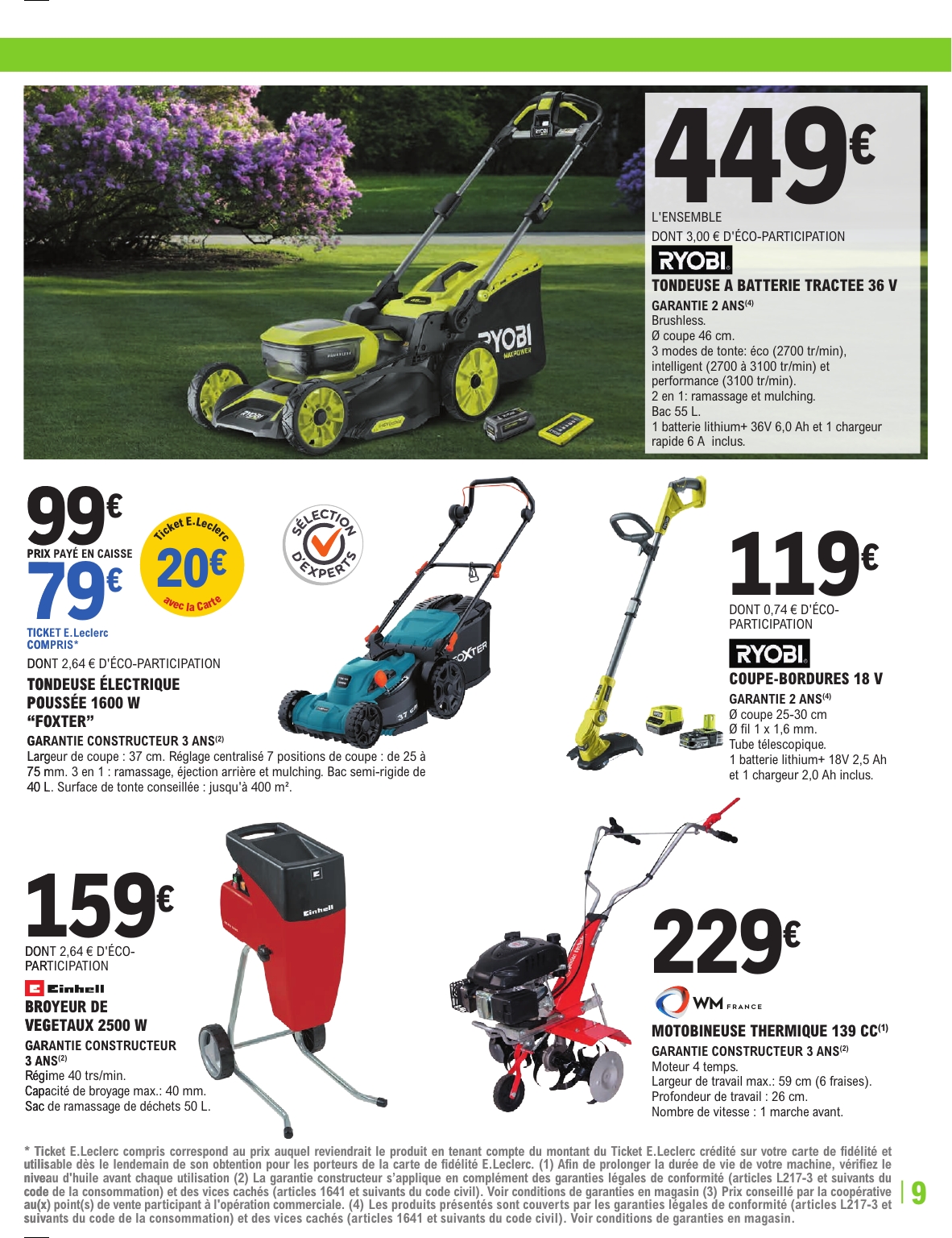 e-leclerc - Catalogue E.Leclerc - Brico valable du 24/02/2026 au 14/03/2026 - page: 9