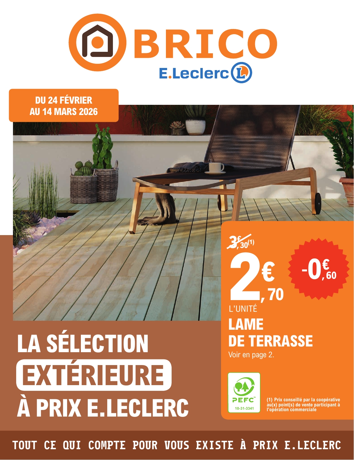 e-leclerc - Catalogue E.Leclerc - Brico valable du 24/02/2026 au 14/03/2026