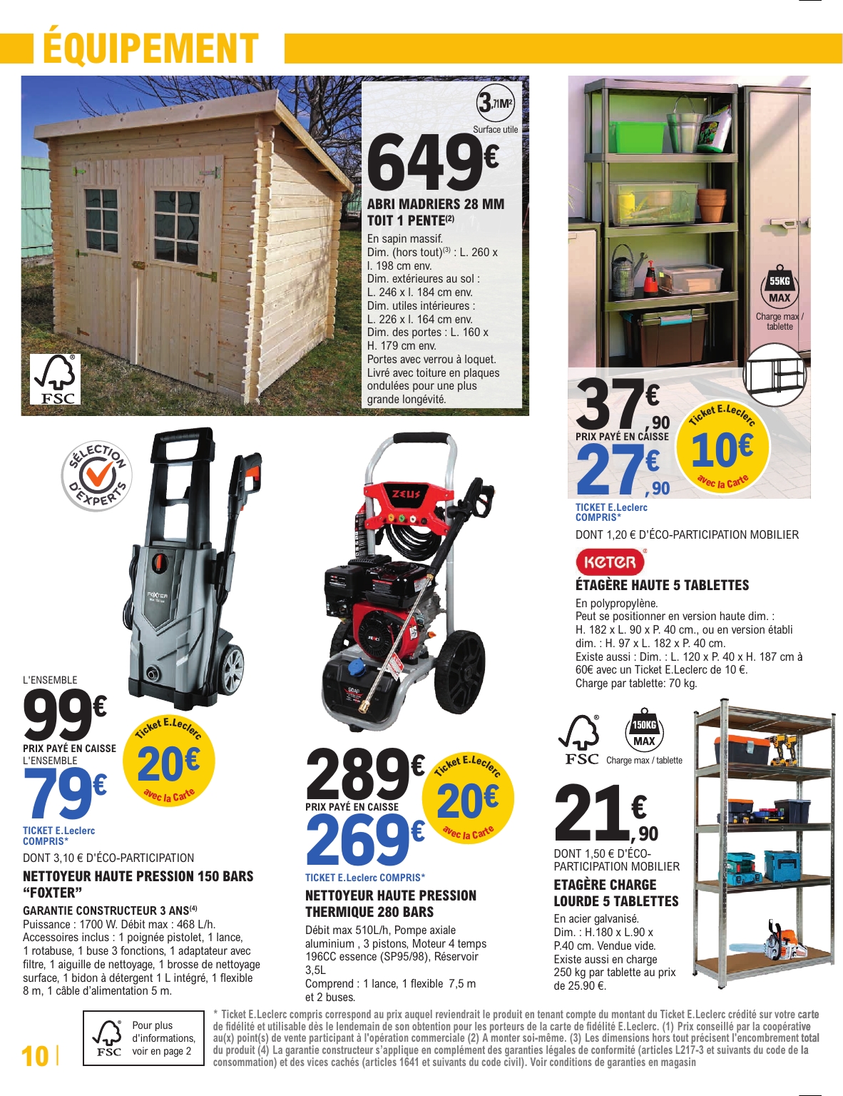 e-leclerc - Catalogue E.Leclerc - Brico valable du 24/02/2026 au 14/03/2026 - page: 10