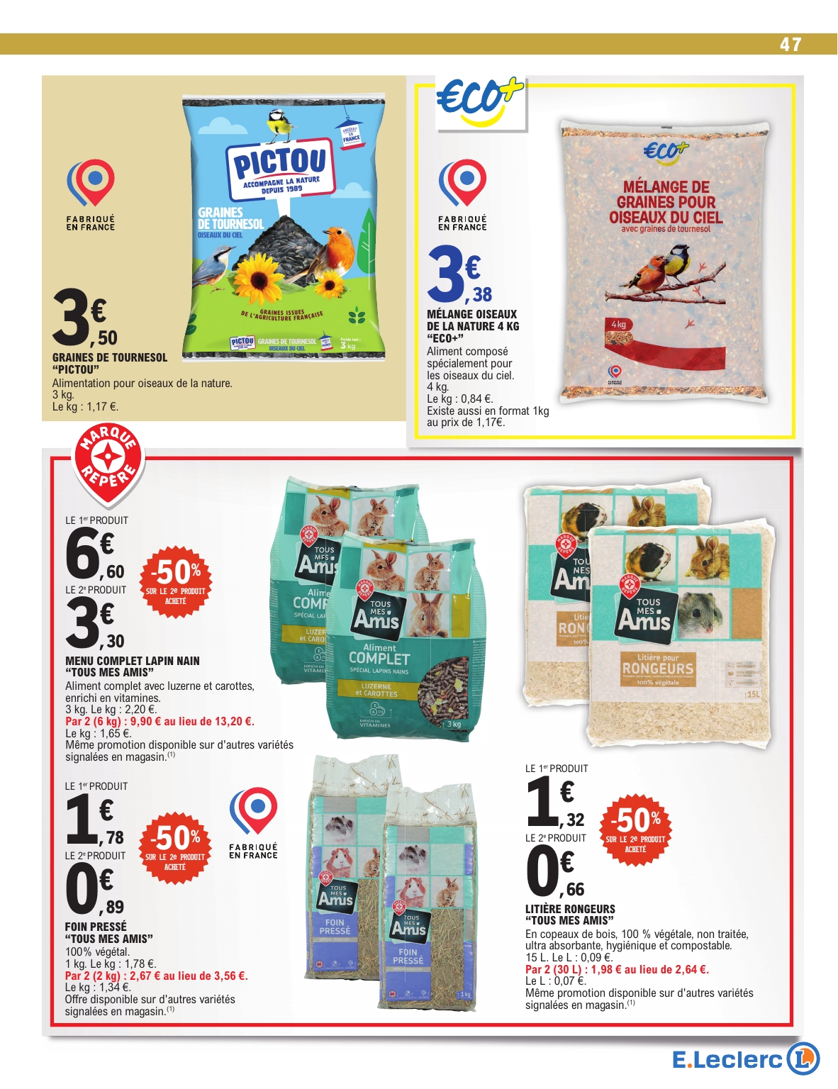 e-leclerc - Catalogue E.Leclerc valable du 24/02/2026 au 07/03/2026 - page: 47