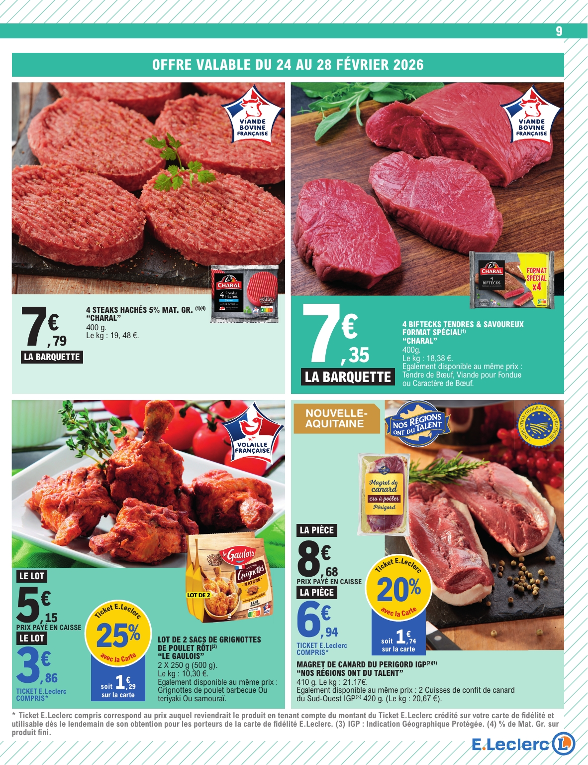 e-leclerc - Catalogue E.Leclerc valable du 24/02/2026 au 07/03/2026 - page: 9