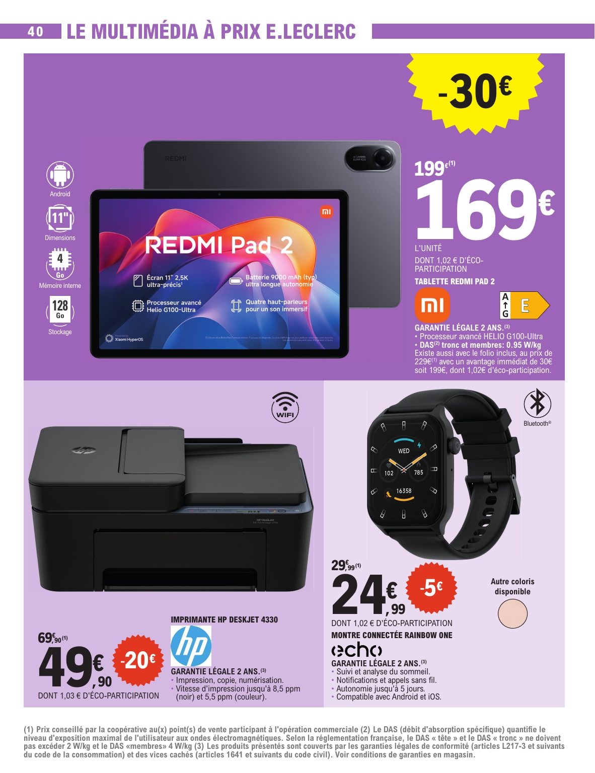 e-leclerc - Catalogue E.Leclerc valable du 24/02/2026 au 07/03/2026 - page: 40