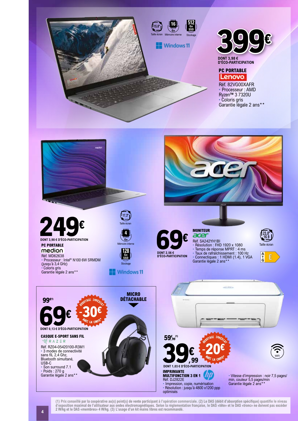 e-leclerc - Catalogue E.Leclerc - Bons Plans valable du 03/03/2026 au 14/03/2026 - page: 4