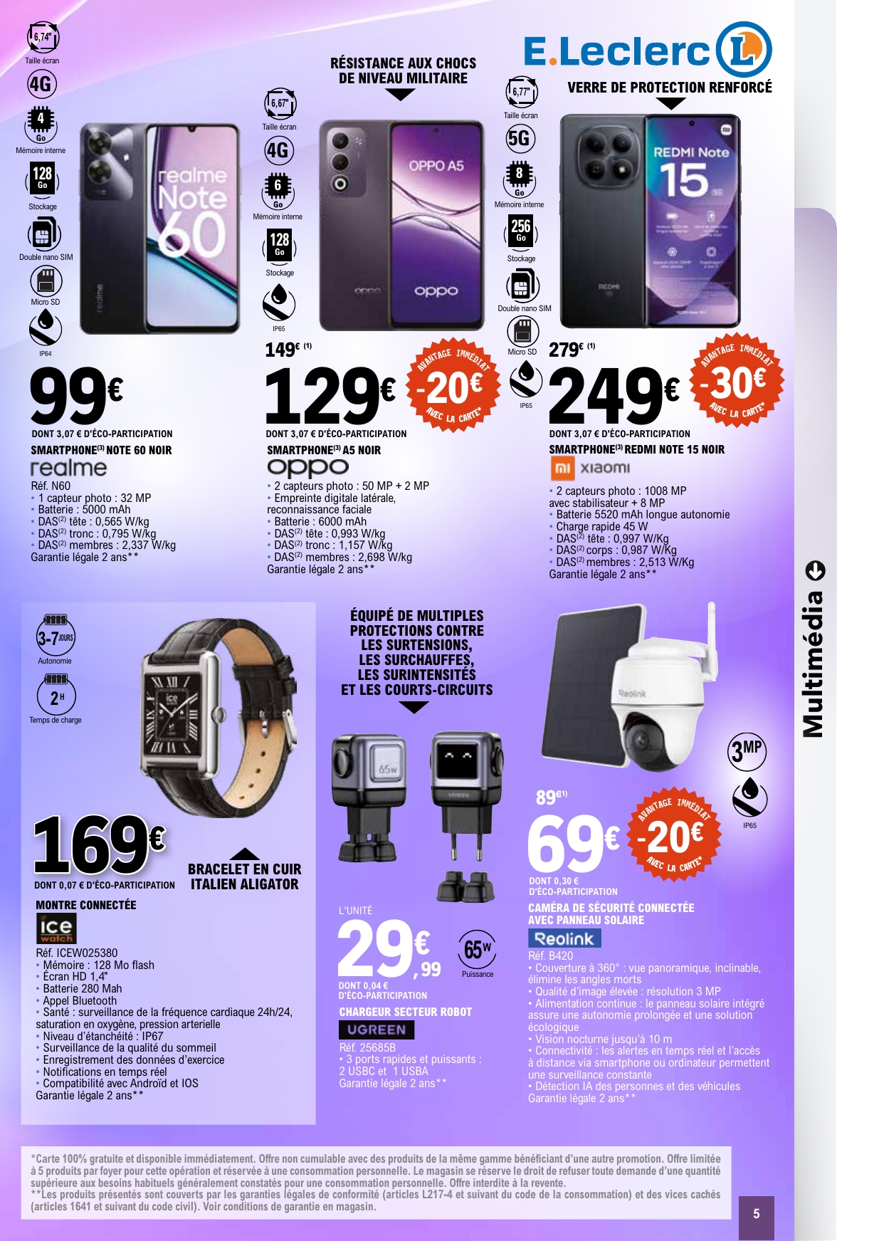 e-leclerc - Catalogue E.Leclerc - Bons Plans valable du 03/03/2026 au 14/03/2026 - page: 5