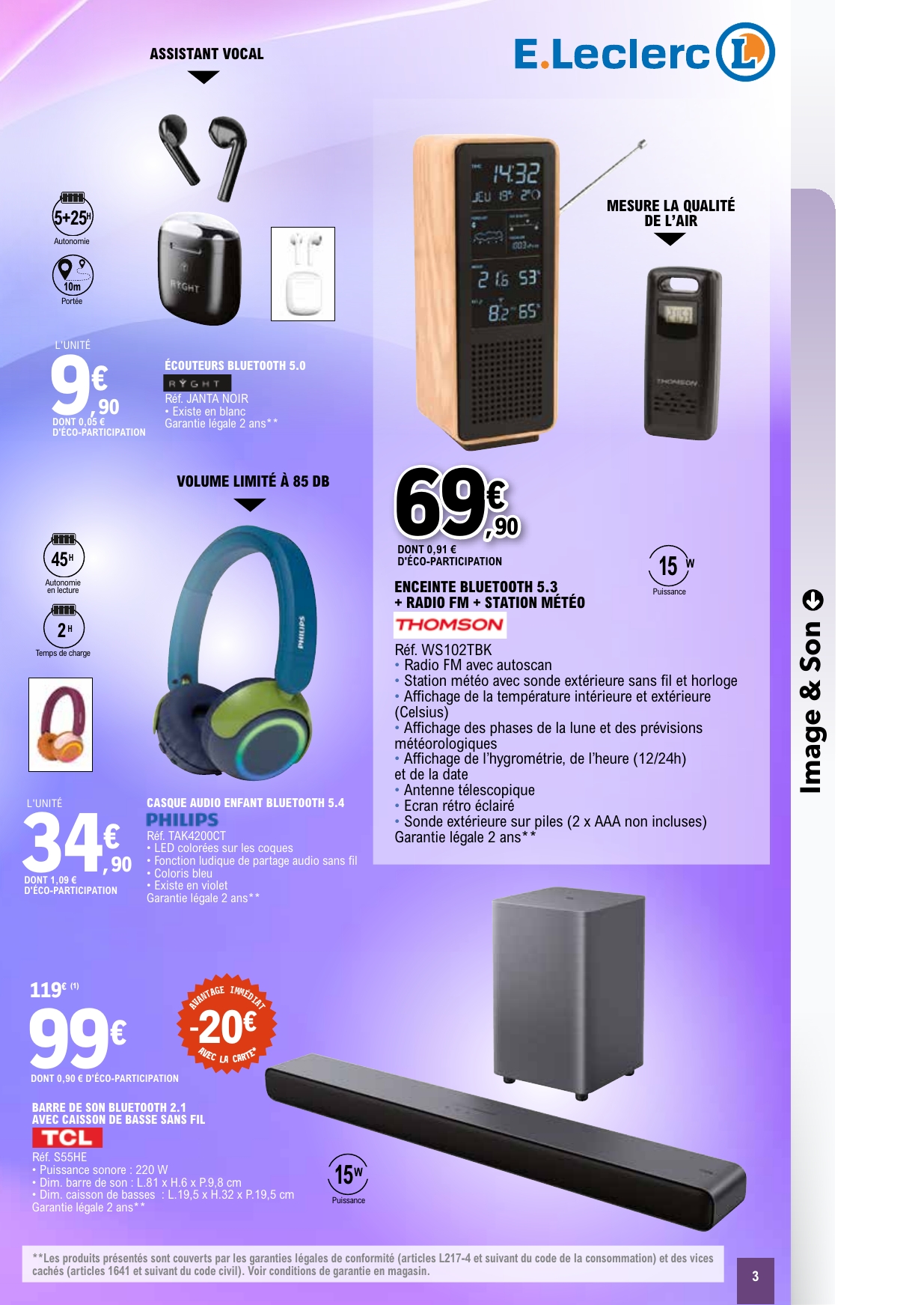 e-leclerc - Catalogue E.Leclerc - Bons Plans valable du 03/03/2026 au 14/03/2026 - page: 3