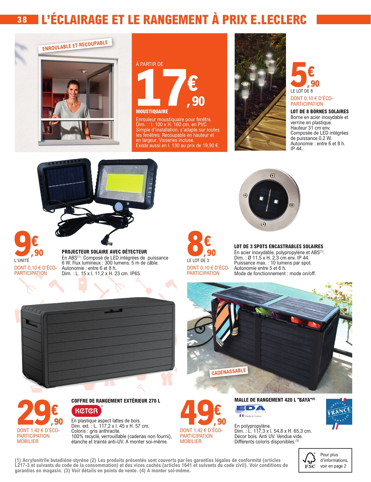 e-leclerc - Catalogue E.Leclerc - Jardin valable du 03/03/2026 au 15/03/2026 - page: 38