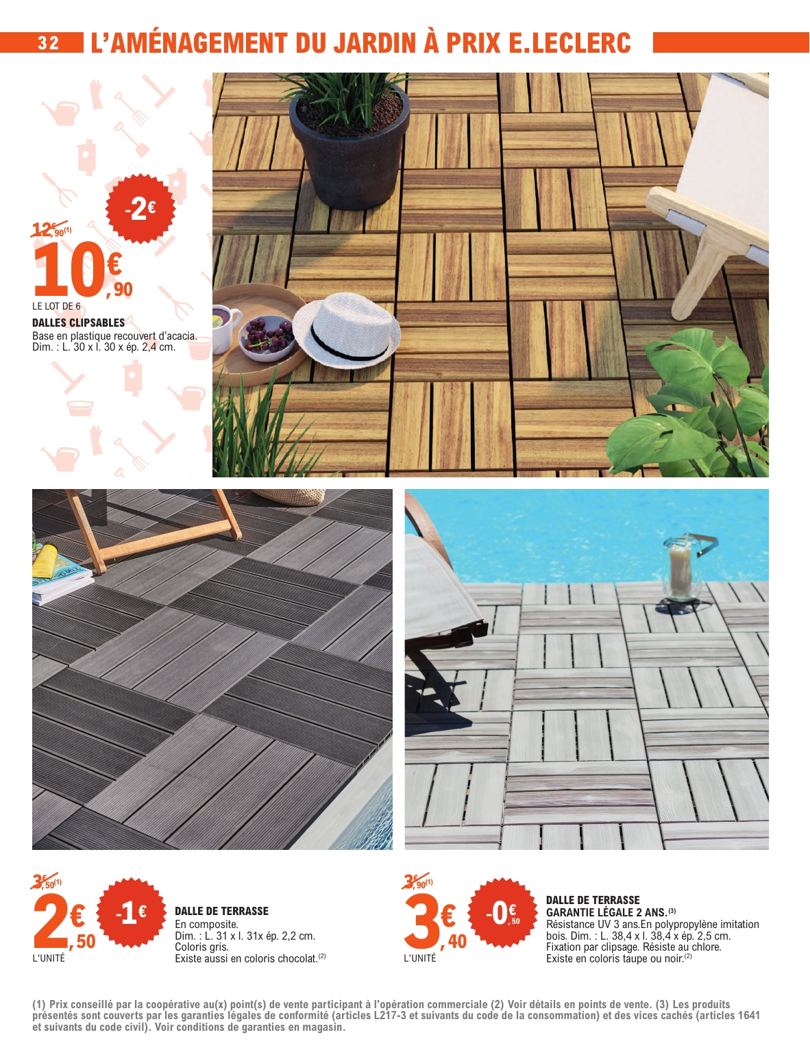 e-leclerc - Catalogue E.Leclerc - Jardin valable du 03/03/2026 au 15/03/2026 - page: 32