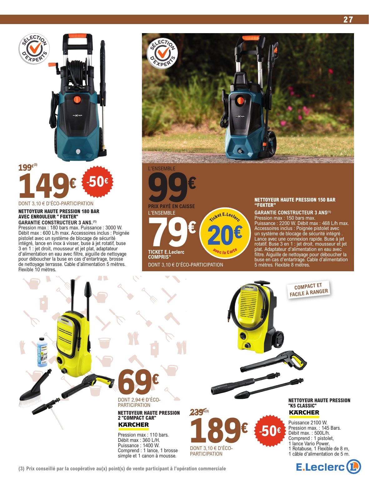 e-leclerc - Catalogue E.Leclerc - Jardin valable du 03/03/2026 au 15/03/2026 - page: 27