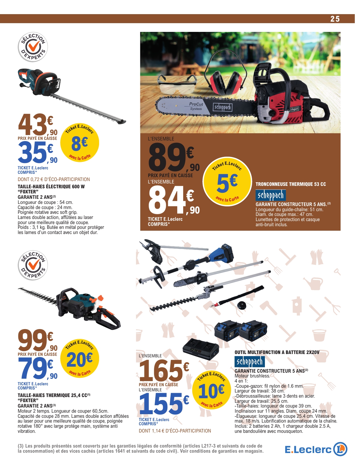 e-leclerc - Catalogue E.Leclerc - Jardin valable du 03/03/2026 au 15/03/2026 - page: 25