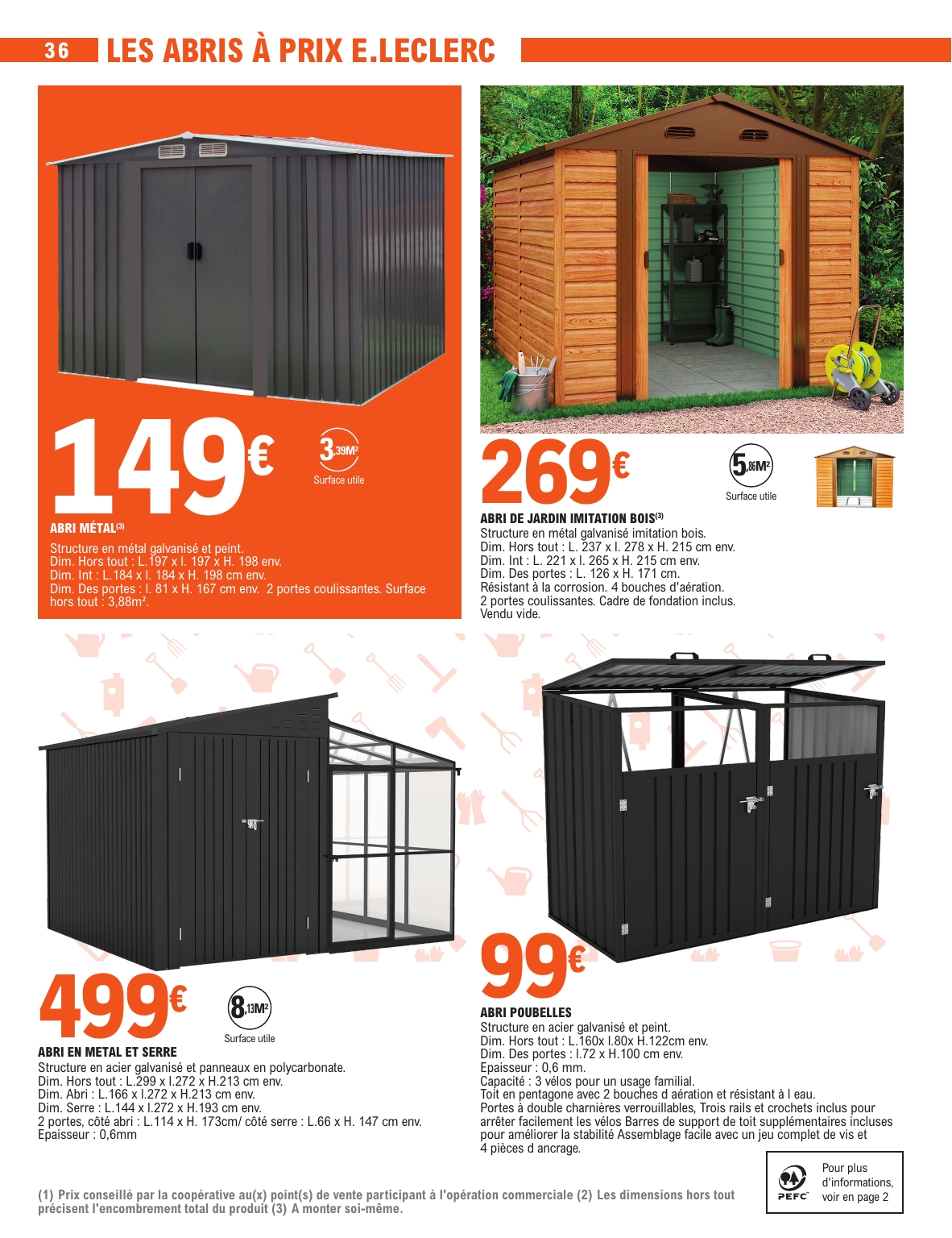 e-leclerc - Catalogue E.Leclerc - Jardin valable du 03/03/2026 au 15/03/2026 - page: 36