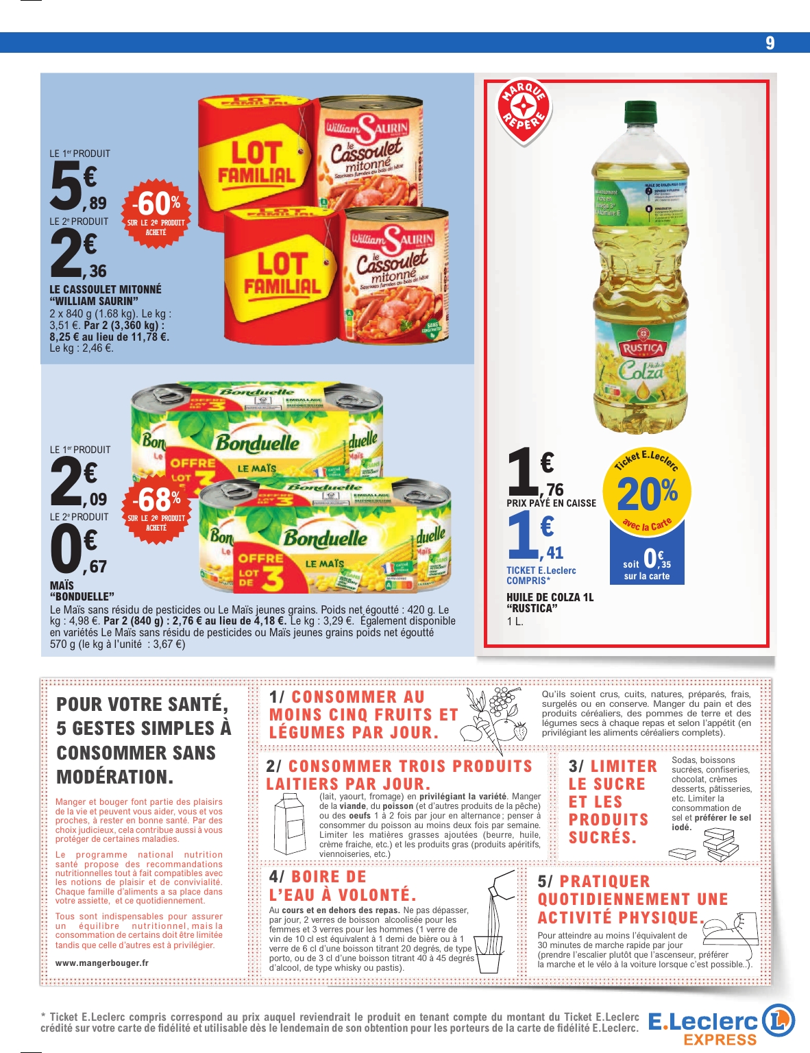 e-leclerc - Catalogue E.Leclerc - Express valable du 03/03/2026 au 14/03/2026 - page: 9
