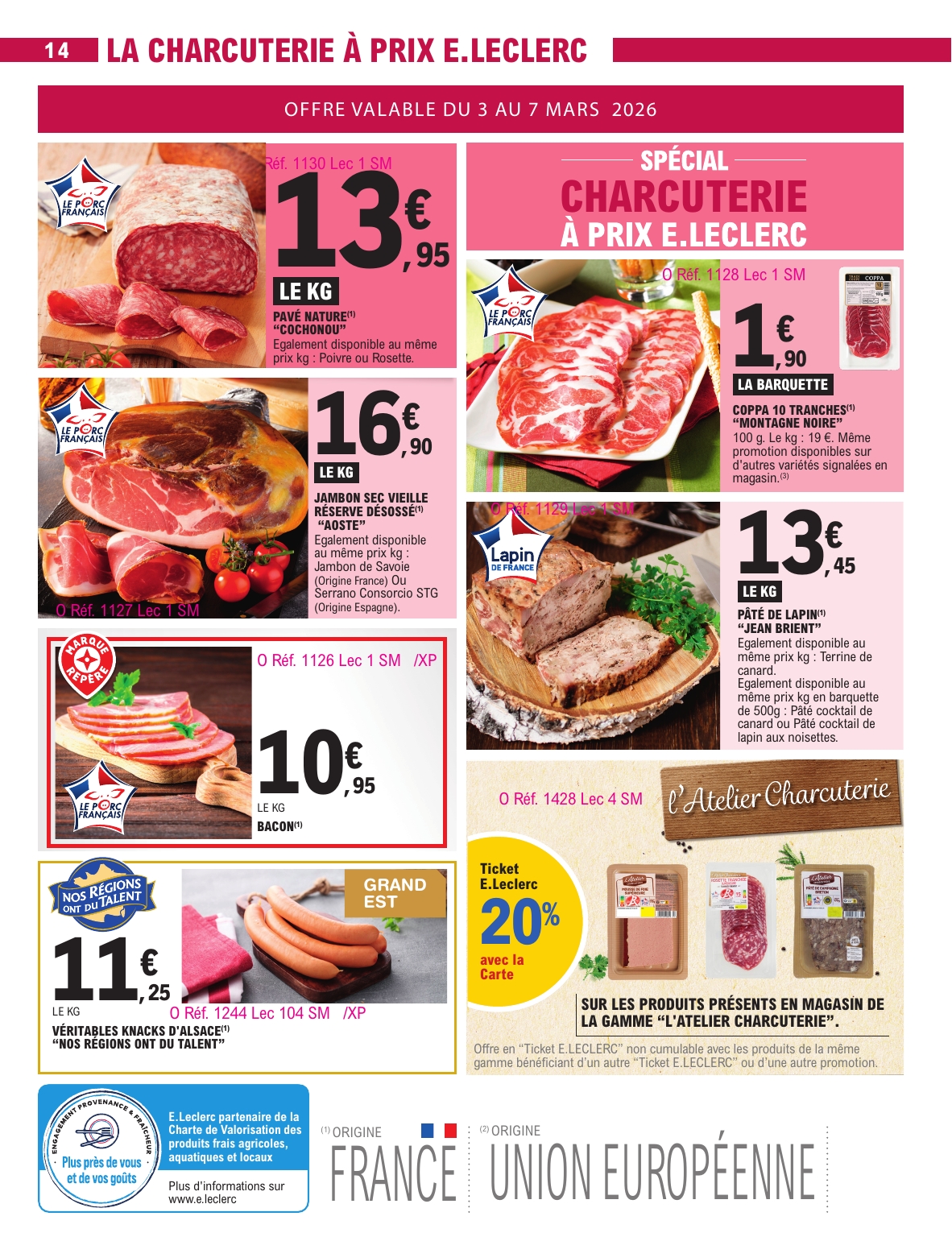 e-leclerc - Catalogue E.Leclerc valable du 03/03/2026 au 14/03/2026 - page: 14