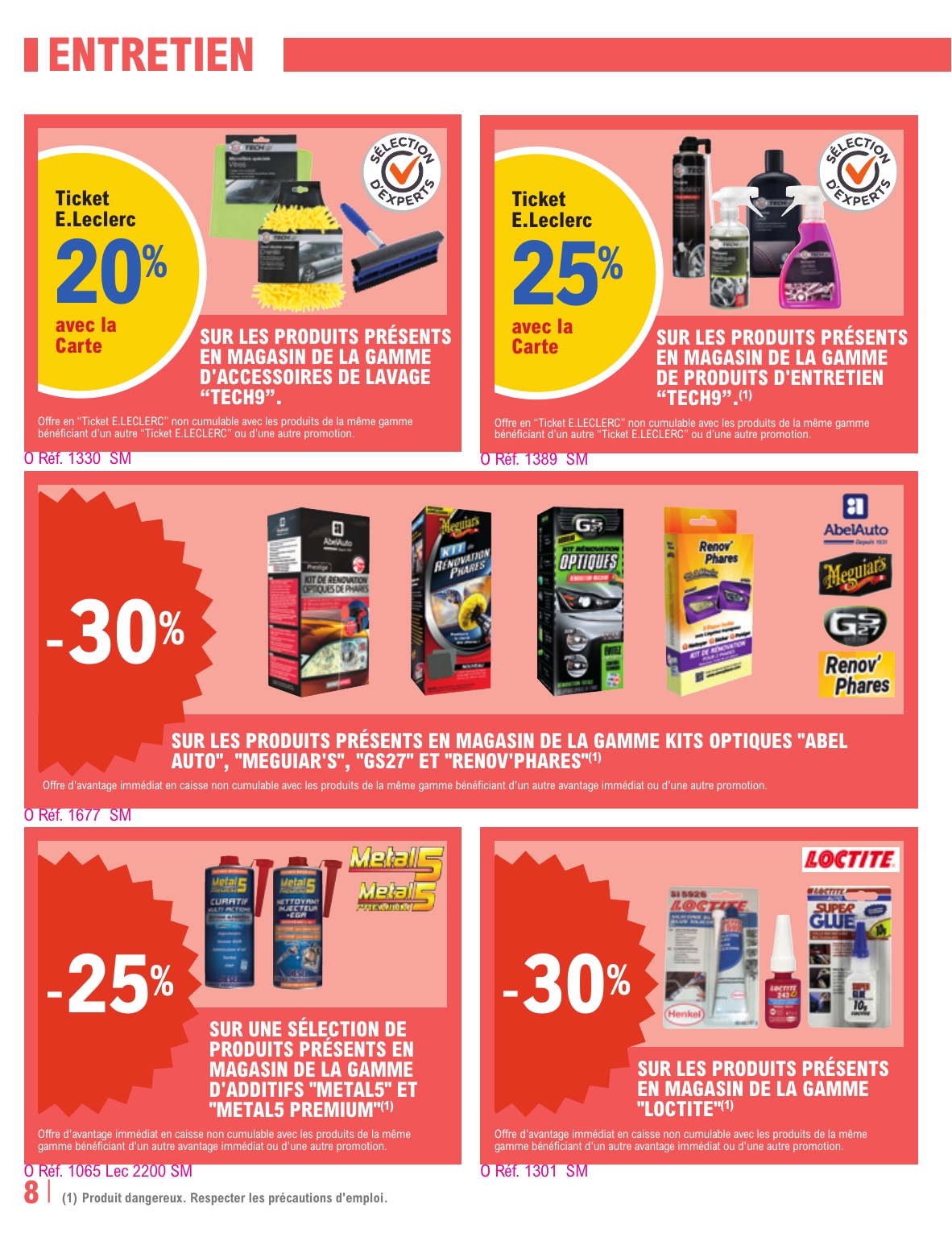 e-leclerc - Catalogue E.Leclerc - L'auto valable du 10/03/2026 au 28/03/2026 - page: 8