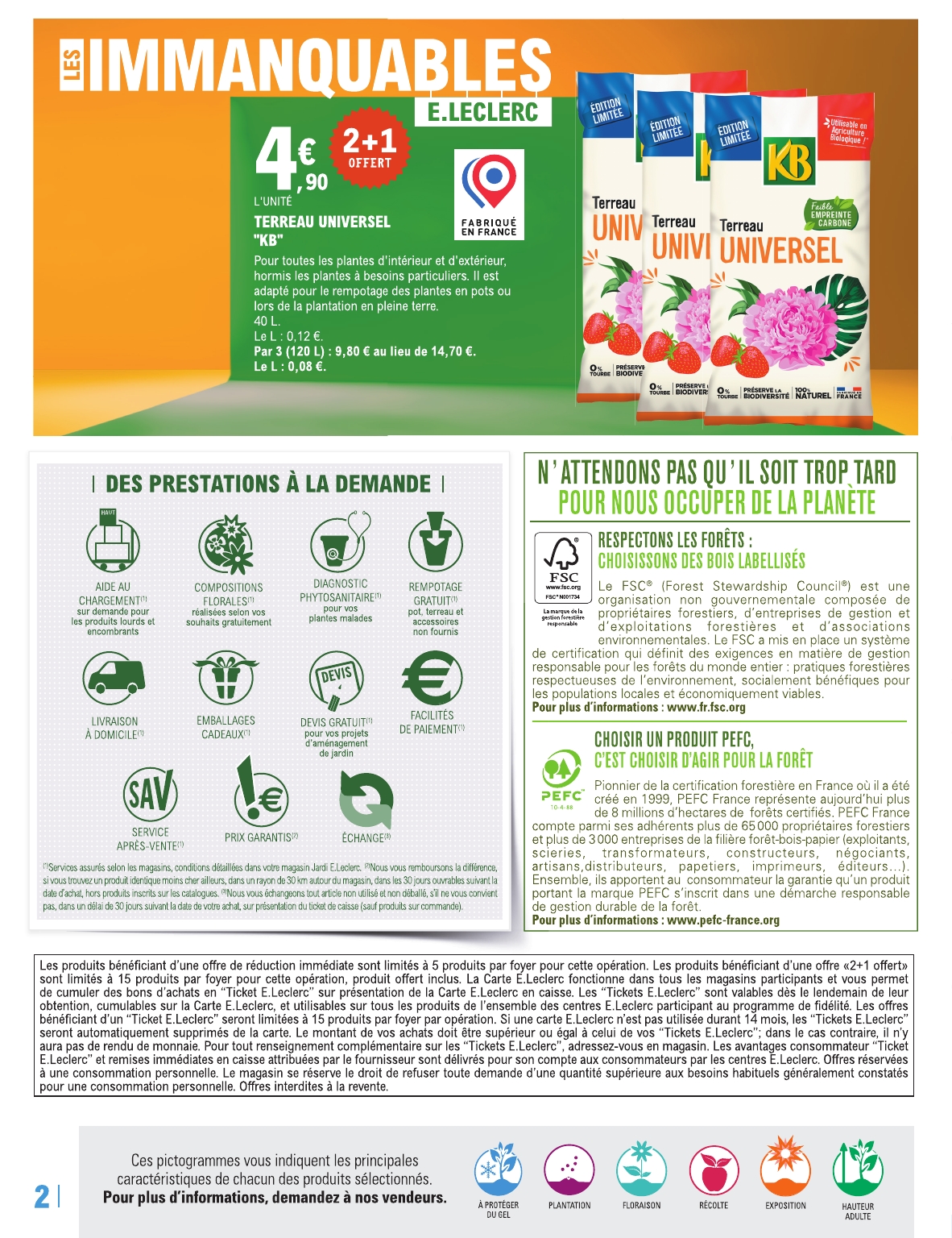 e-leclerc - Catalogue E.Leclerc - Jardi valable du 10/03/2026 au 21/03/2026 - page: 2