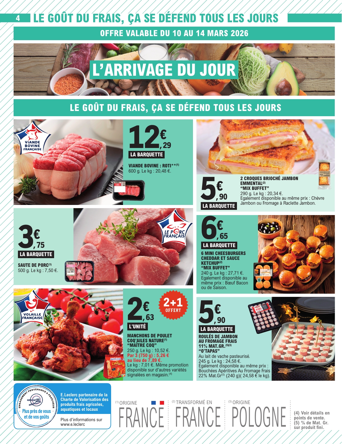 e-leclerc - Catalogue E.Leclerc - Express valable du 10/03/2026 au 21/03/2026 - page: 4