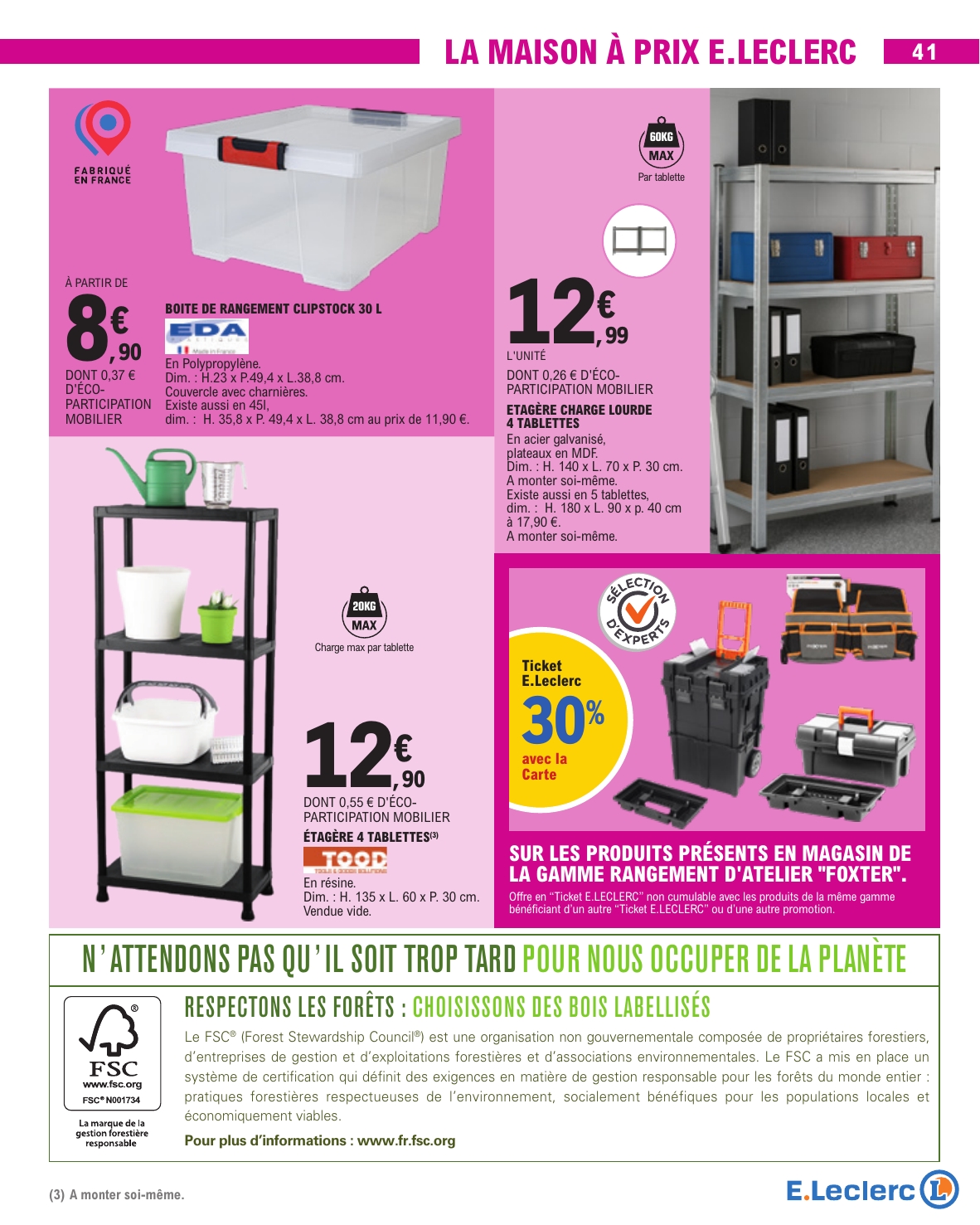 e-leclerc - Catalogue E.Leclerc valable du 10/03/2026 au 21/03/2026 - page: 41