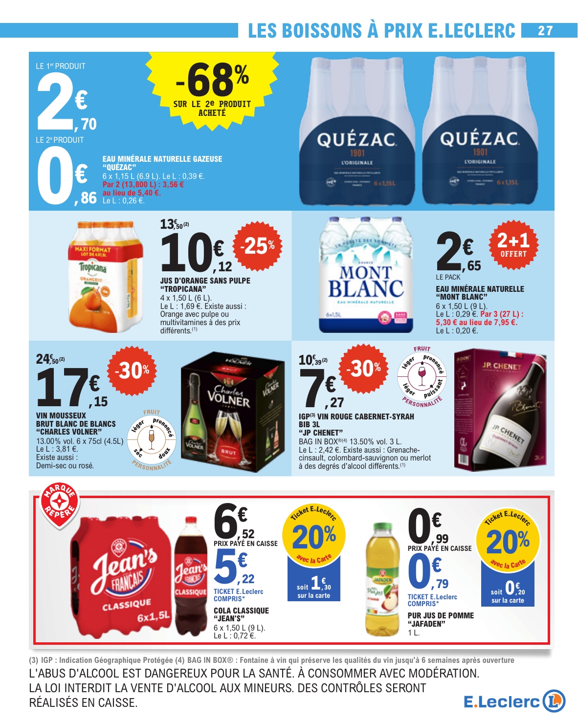 e-leclerc - Catalogue E.Leclerc valable du 10/03/2026 au 21/03/2026 - page: 27
