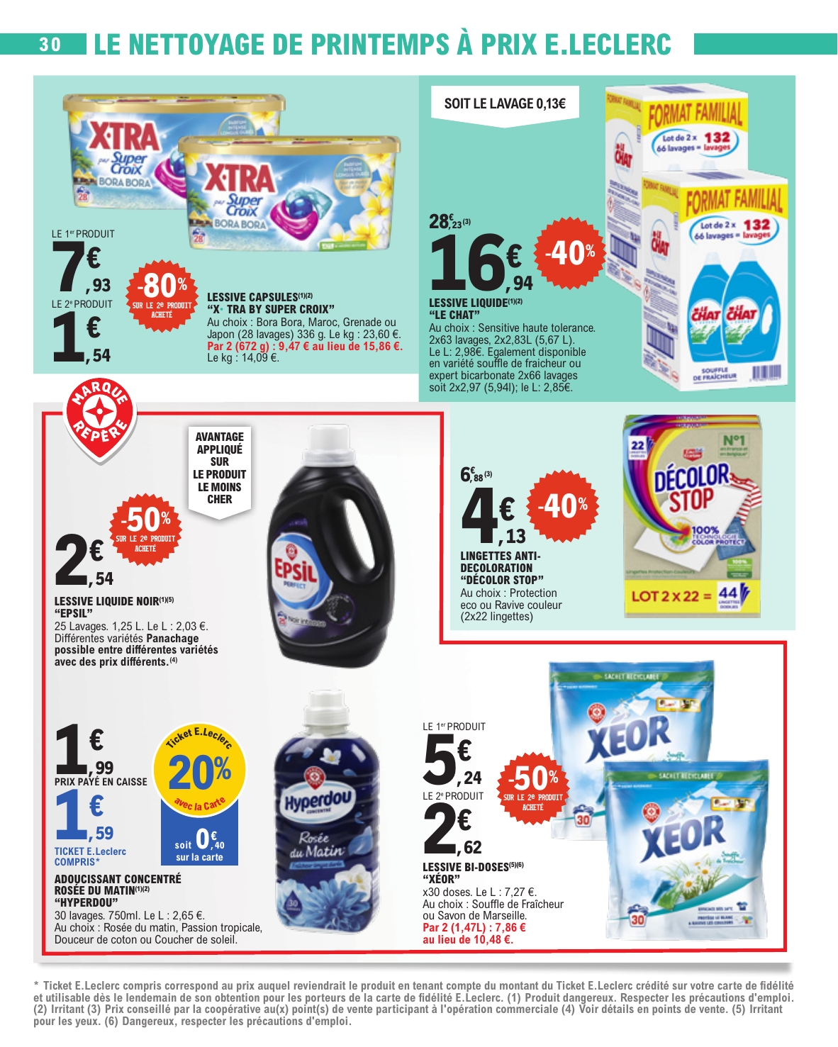 e-leclerc - Catalogue E.Leclerc valable du 10/03/2026 au 21/03/2026 - page: 30