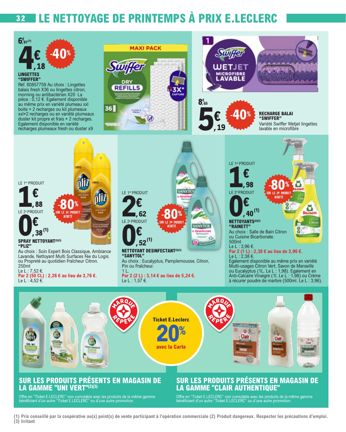 e-leclerc - Catalogue E.Leclerc valable du 10/03/2026 au 21/03/2026 - page: 32
