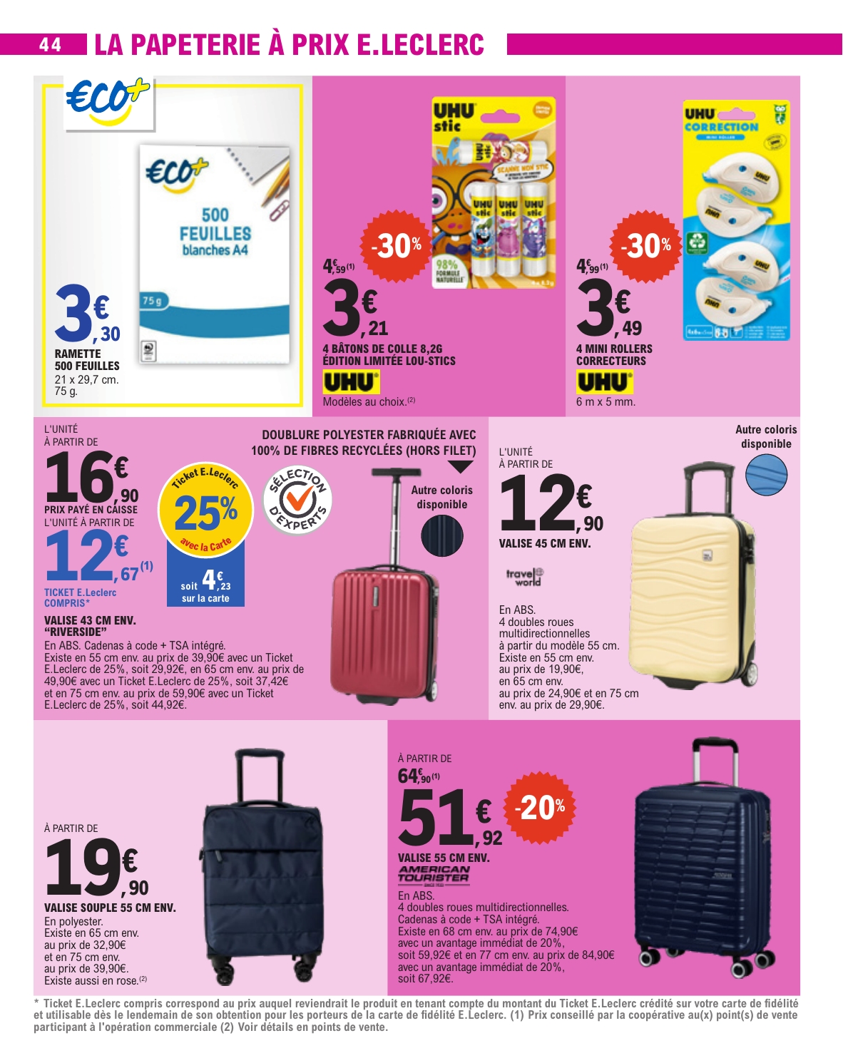 e-leclerc - Catalogue E.Leclerc valable du 10/03/2026 au 21/03/2026 - page: 44