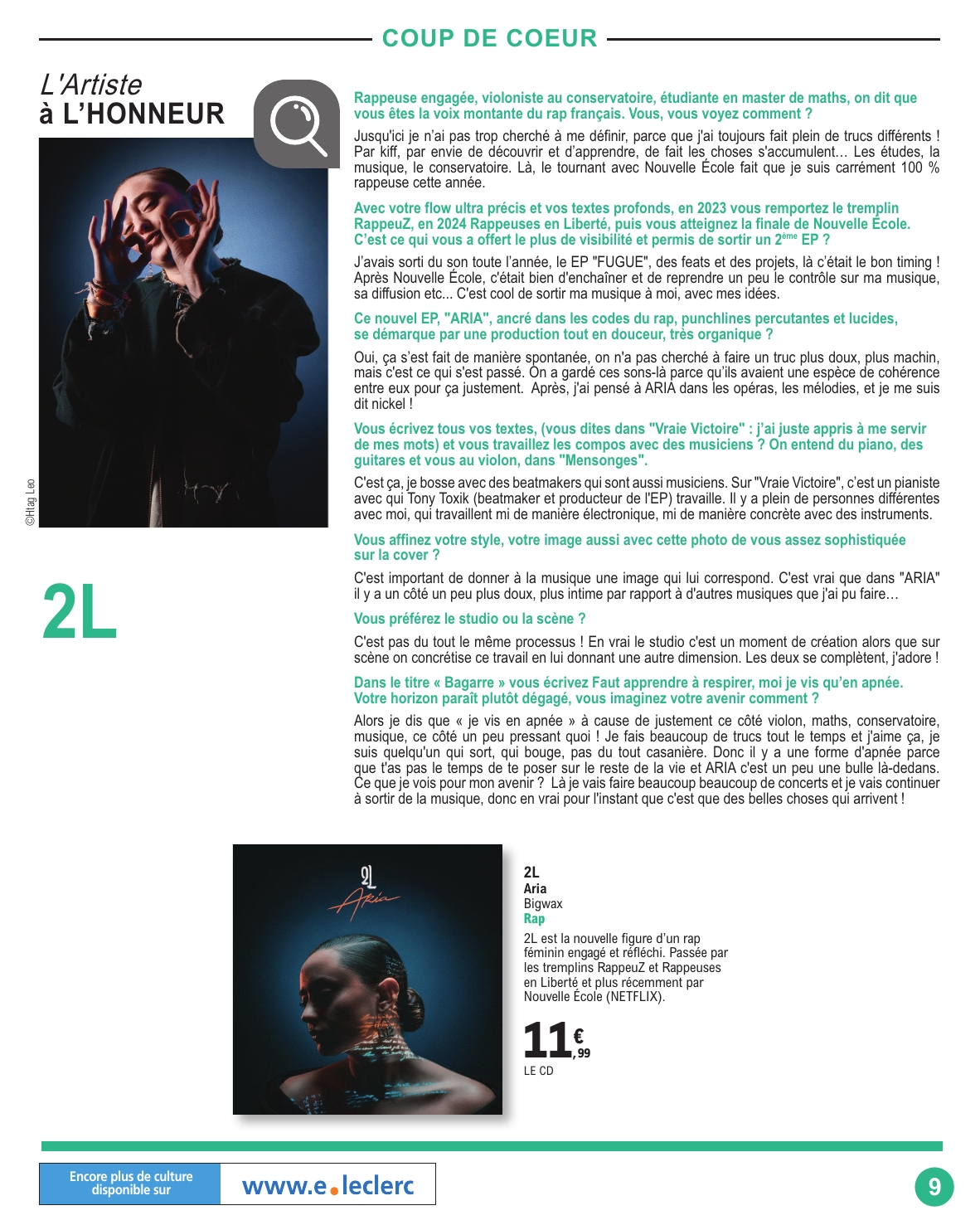 e-leclerc - Catalogue E.Leclerc - Espace Culturel valable du 10/03/2026 au 28/03/2026 - page: 9