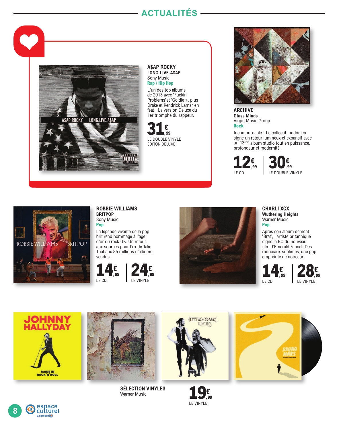 e-leclerc - Catalogue E.Leclerc - Espace Culturel valable du 10/03/2026 au 28/03/2026 - page: 8