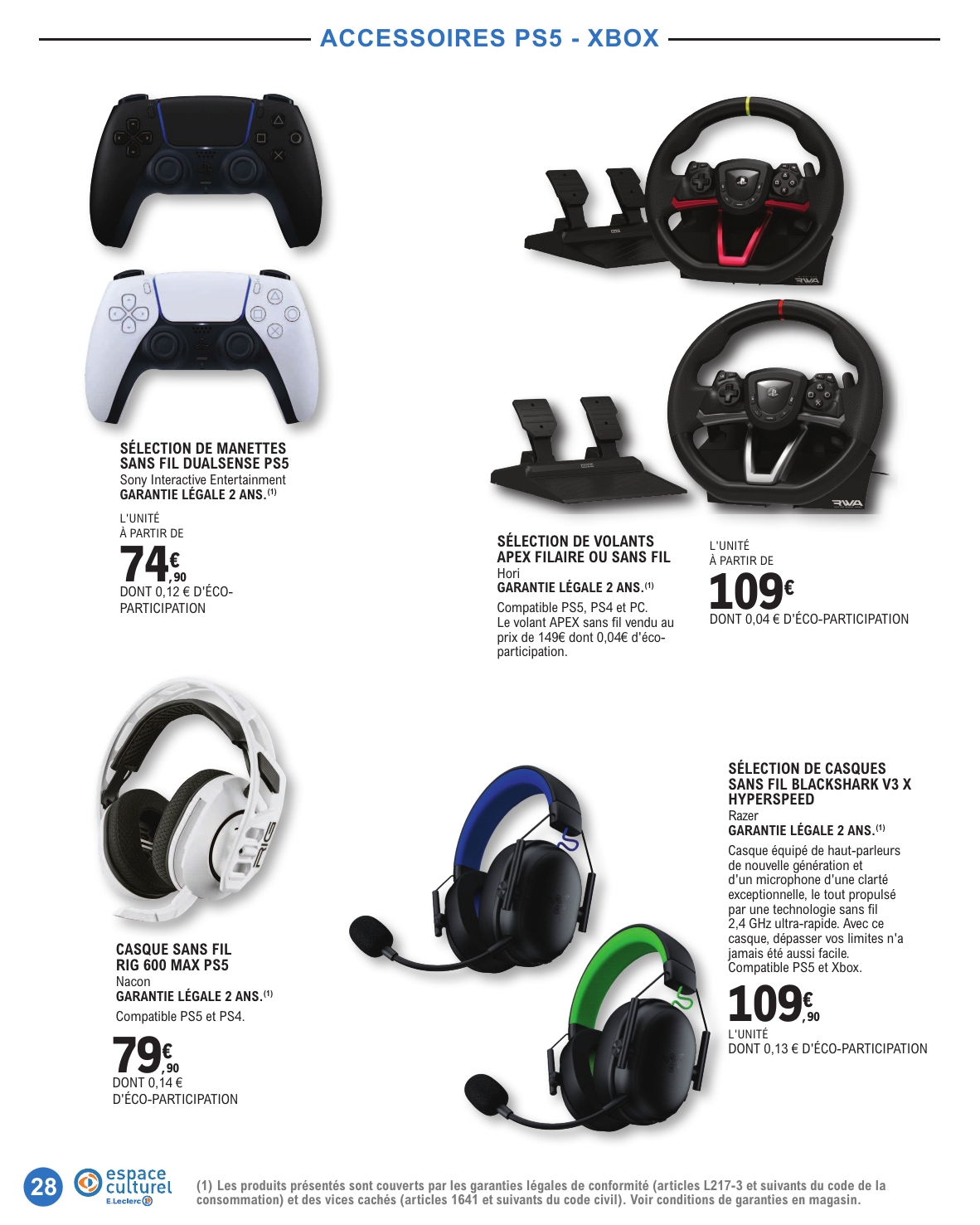 e-leclerc - Catalogue E.Leclerc - Espace Culturel valable du 10/03/2026 au 28/03/2026 - page: 28