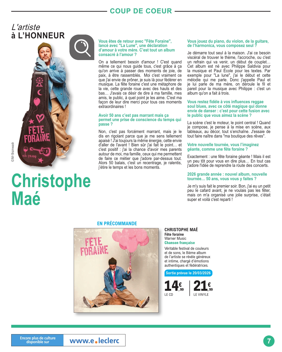 e-leclerc - Catalogue E.Leclerc - Espace Culturel valable du 10/03/2026 au 28/03/2026 - page: 7