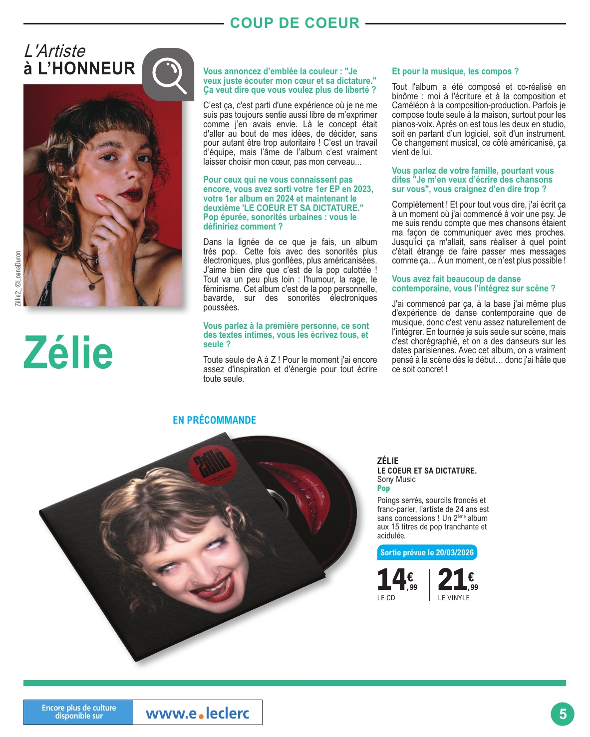 e-leclerc - Catalogue E.Leclerc - Espace Culturel valable du 10/03/2026 au 28/03/2026 - page: 5