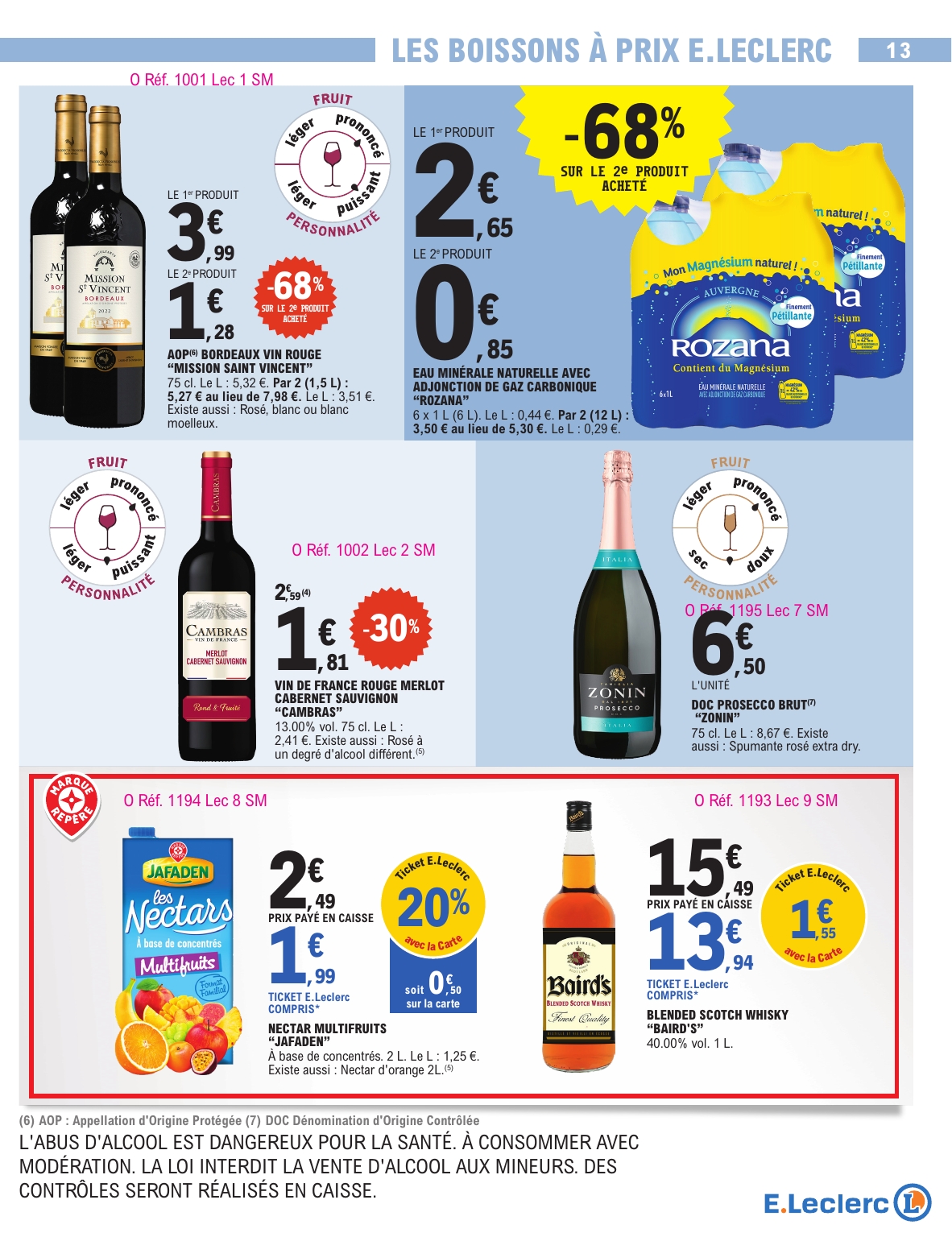 e-leclerc - Catalogue E.Leclerc - Trafic Pouvoir Achat valable du 17/03/2026 au 28/03/2026 - page: 13