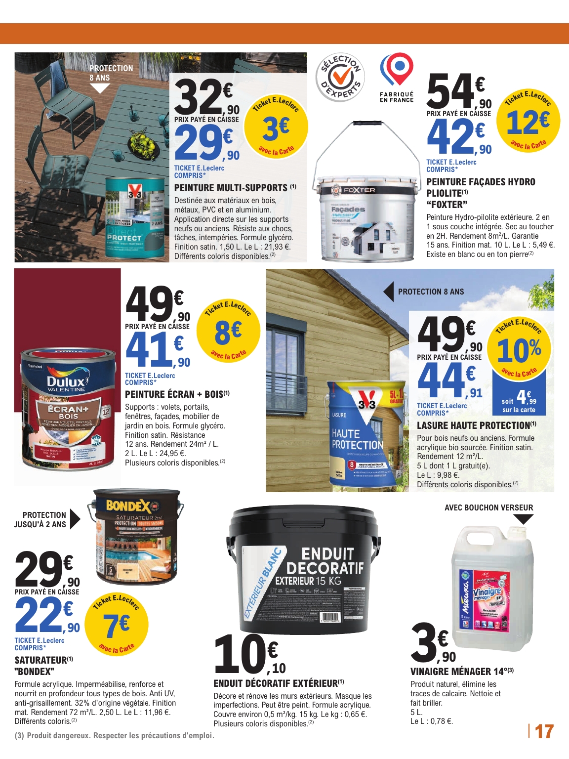 e-leclerc - Catalogue E.Leclerc - Brico valable du 24/03/2026 au 11/04/2026 - page: 17