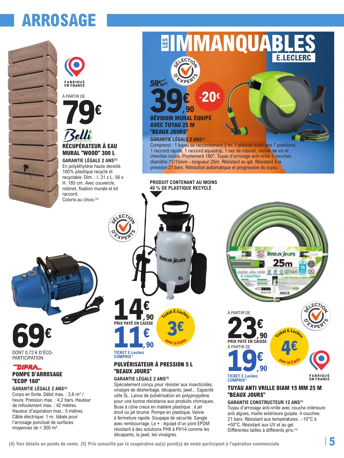 e-leclerc - Catalogue E.Leclerc - Brico valable du 24/03/2026 au 11/04/2026 - page: 5