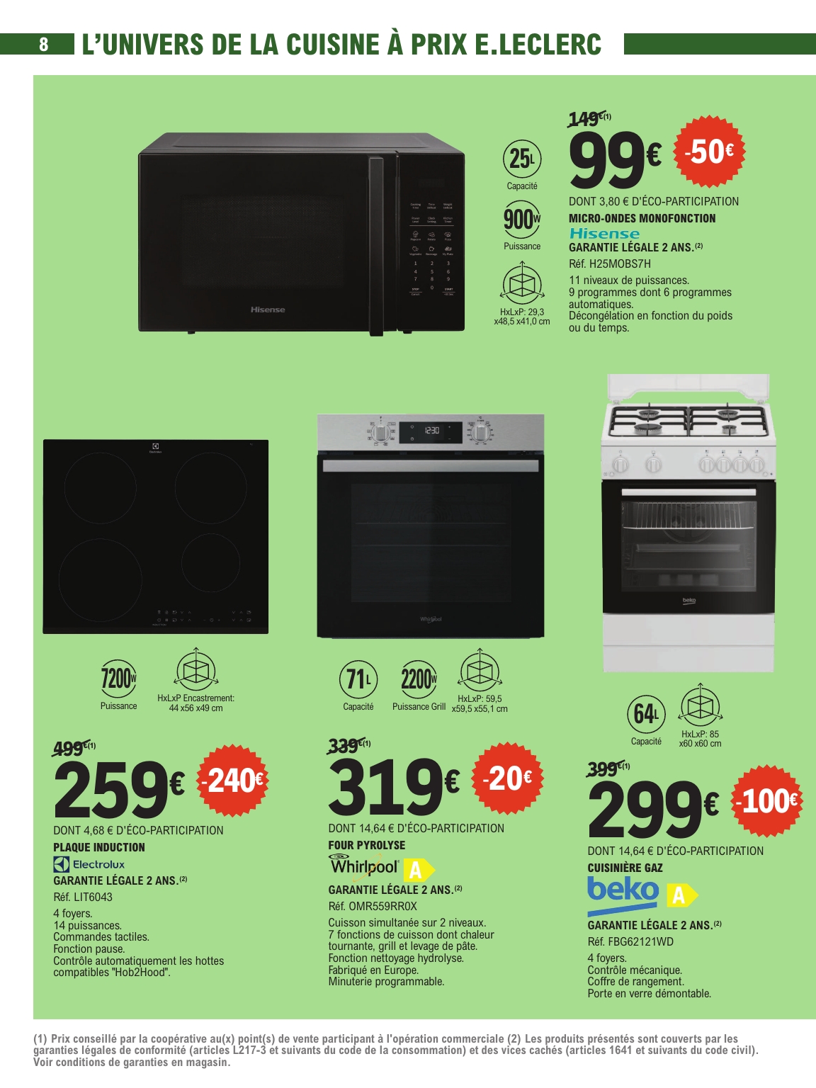 e-leclerc - Catalogue E.Leclerc - Spécial Arts ménagers valable du 24/03/2026 au 04/04/2026 - page: 8