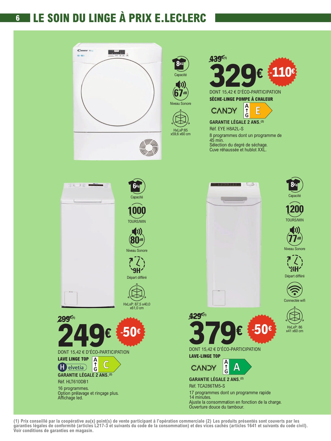 e-leclerc - Catalogue E.Leclerc - Spécial Arts ménagers valable du 24/03/2026 au 04/04/2026 - page: 6
