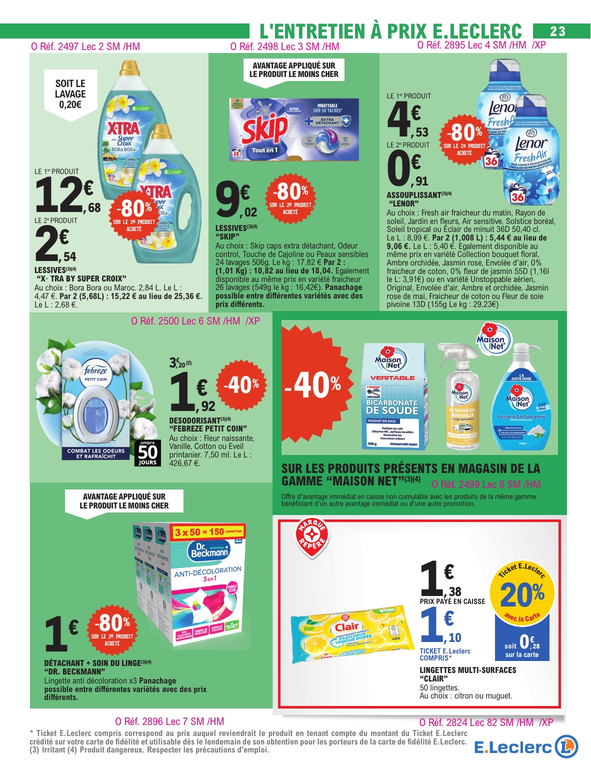 e-leclerc - Catalogue E.Leclerc - Spécial Pasques valable du 24/03/2026 au 04/04/2026 - page: 23