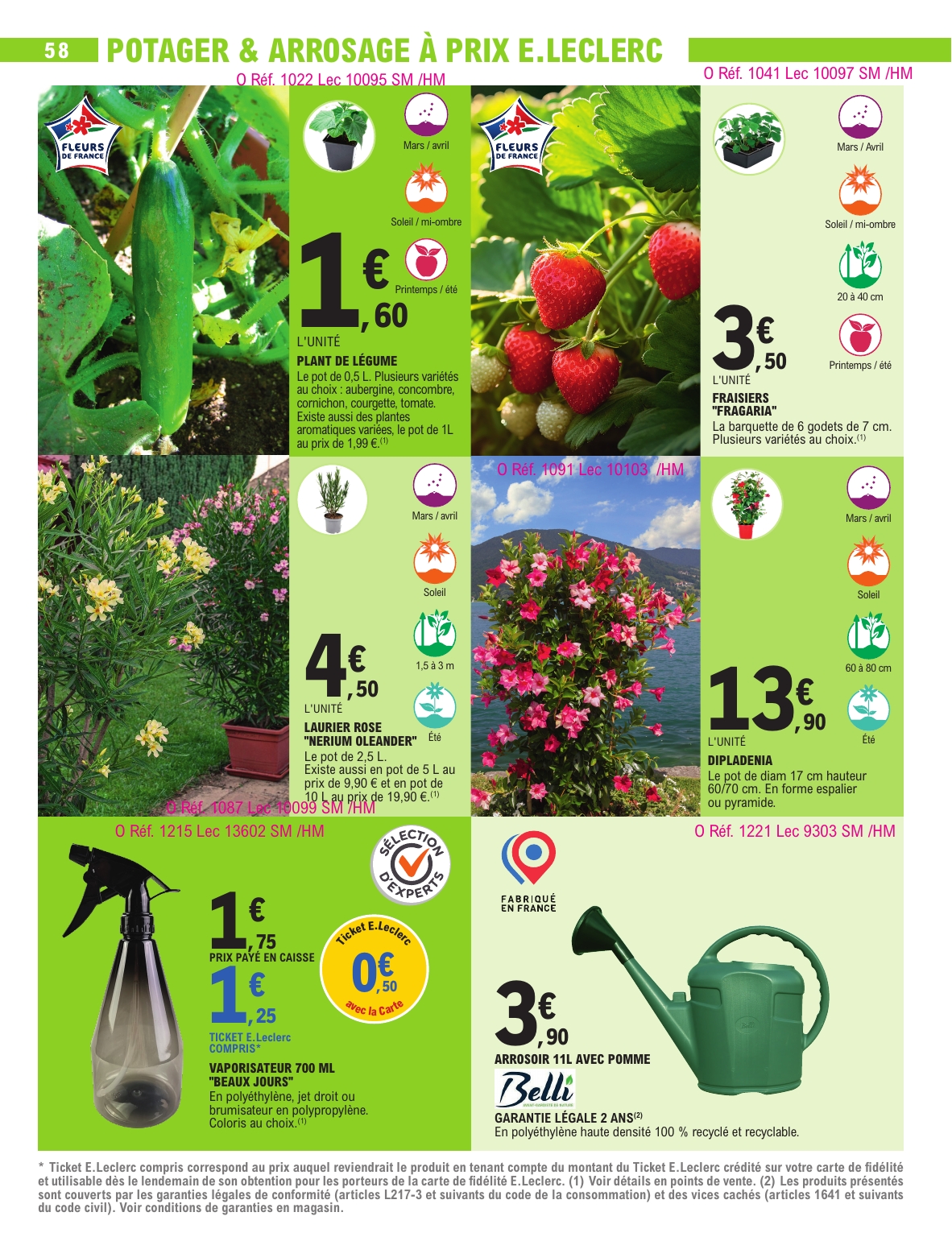 e-leclerc - Catalogue E.Leclerc - Spécial Pasques valable du 24/03/2026 au 04/04/2026 - page: 58