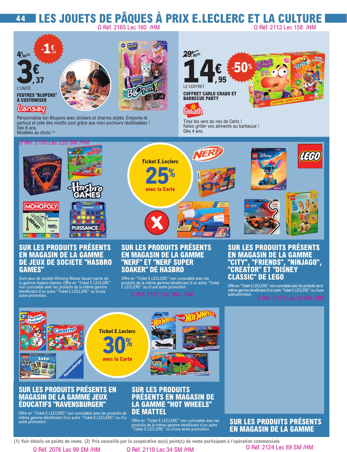 e-leclerc - Catalogue E.Leclerc - Spécial Pasques valable du 24/03/2026 au 04/04/2026 - page: 44