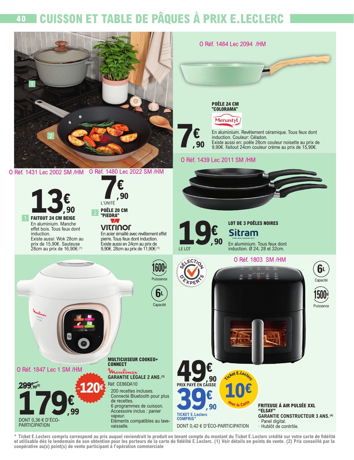 e-leclerc - Catalogue E.Leclerc - Spécial Pasques valable du 24/03/2026 au 04/04/2026 - page: 40