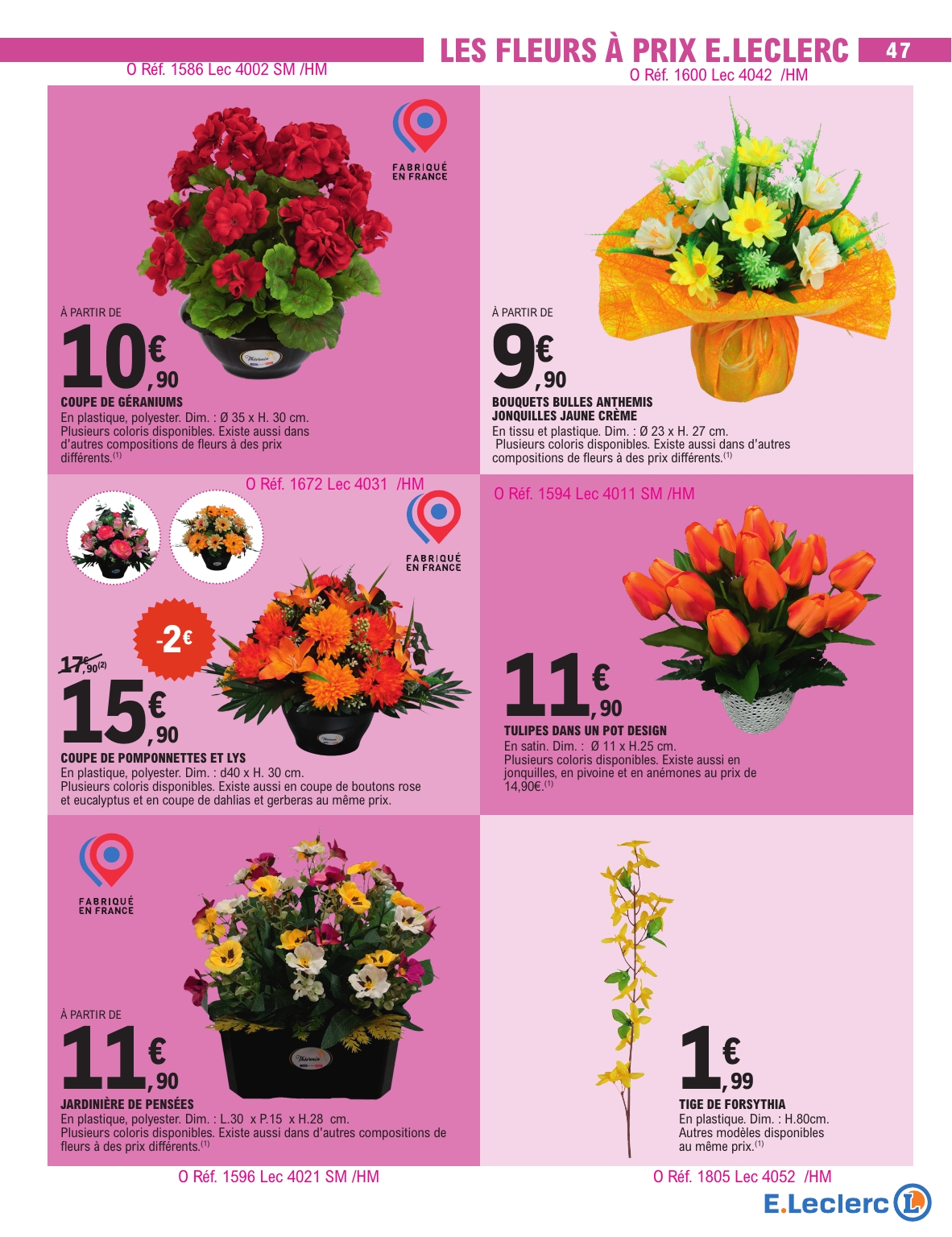 e-leclerc - Catalogue E.Leclerc - Spécial Pasques valable du 24/03/2026 au 04/04/2026 - page: 47