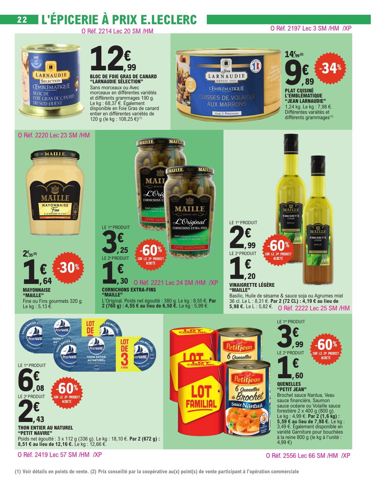 e-leclerc - Catalogue E.Leclerc - Spécial Pasques valable du 24/03/2026 au 04/04/2026 - page: 22
