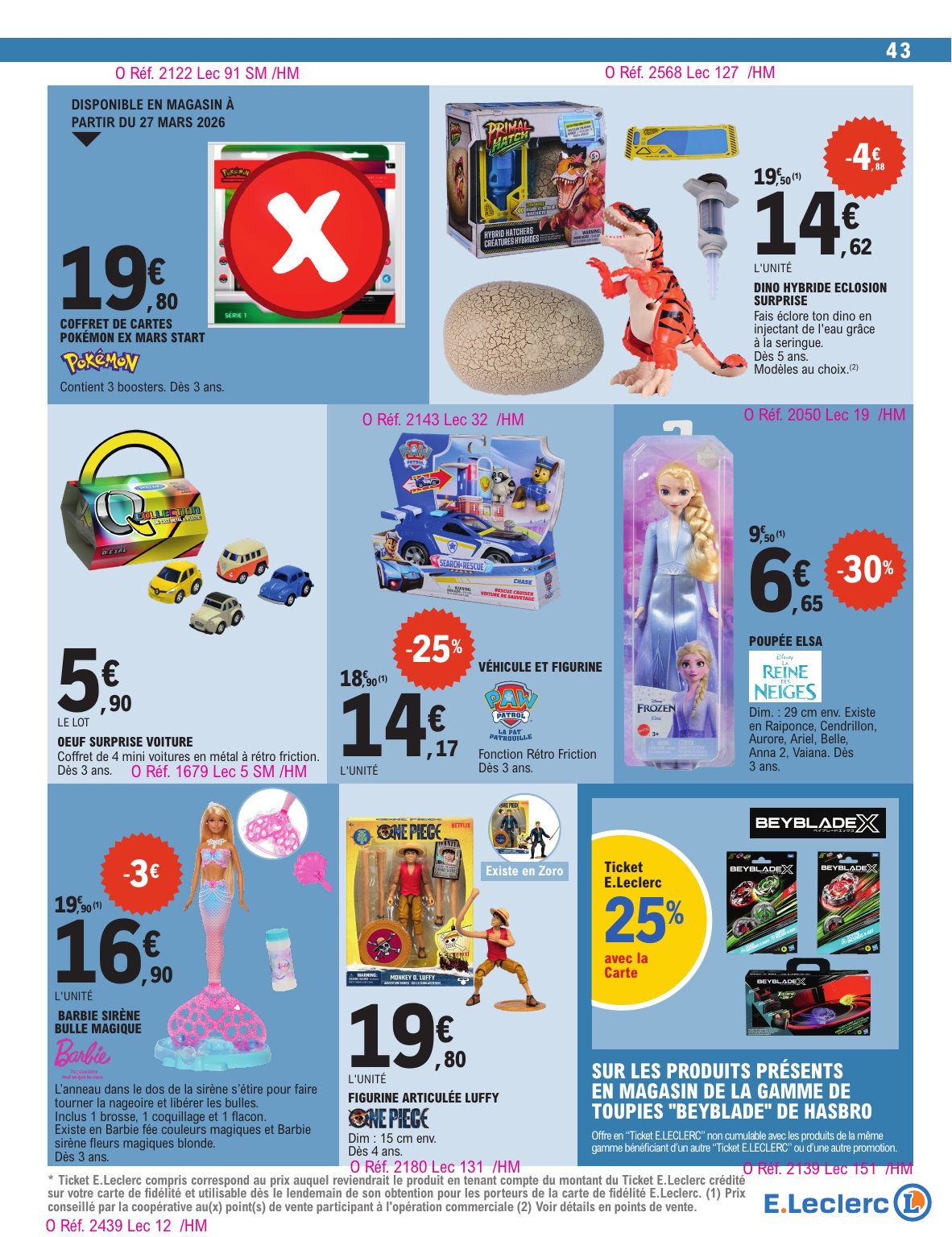 e-leclerc - Catalogue E.Leclerc - Spécial Pasques valable du 24/03/2026 au 04/04/2026 - page: 43