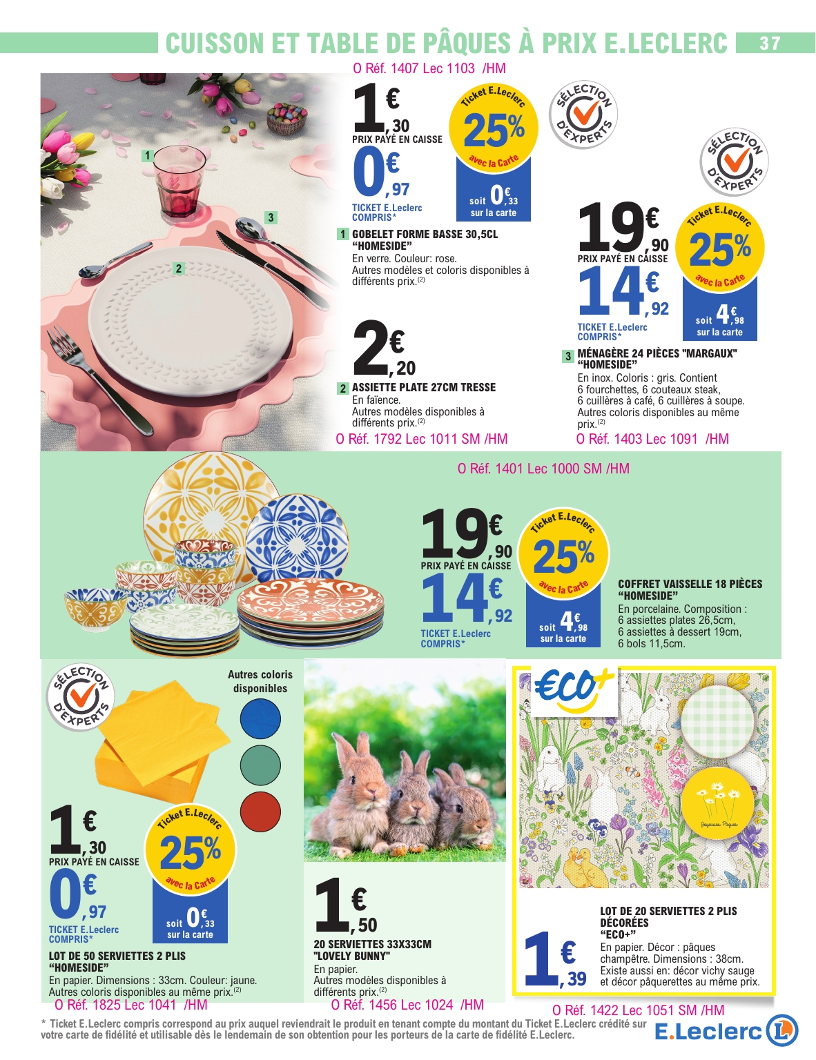 e-leclerc - Catalogue E.Leclerc - Spécial Pasques valable du 24/03/2026 au 04/04/2026 - page: 37
