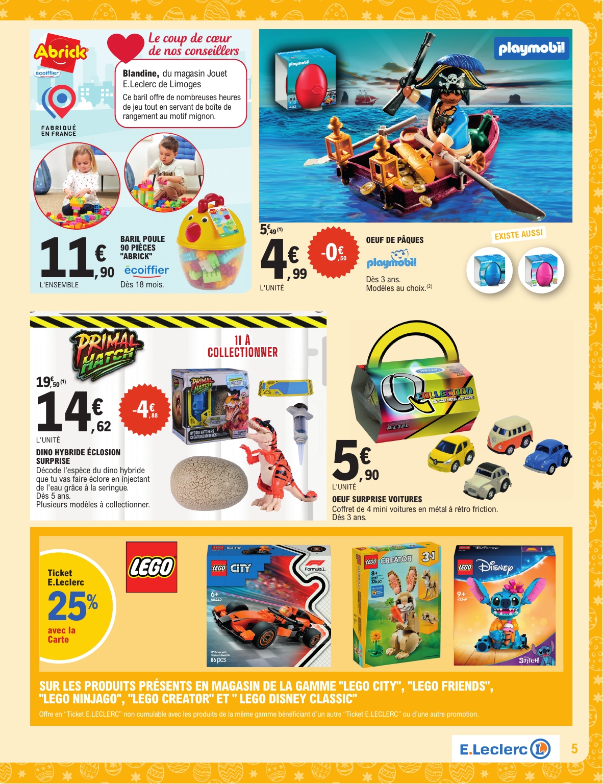 e-leclerc - Catalogue E.Leclerc - Jouet valable du 24/03/2026 au 11/04/2026 - page: 5