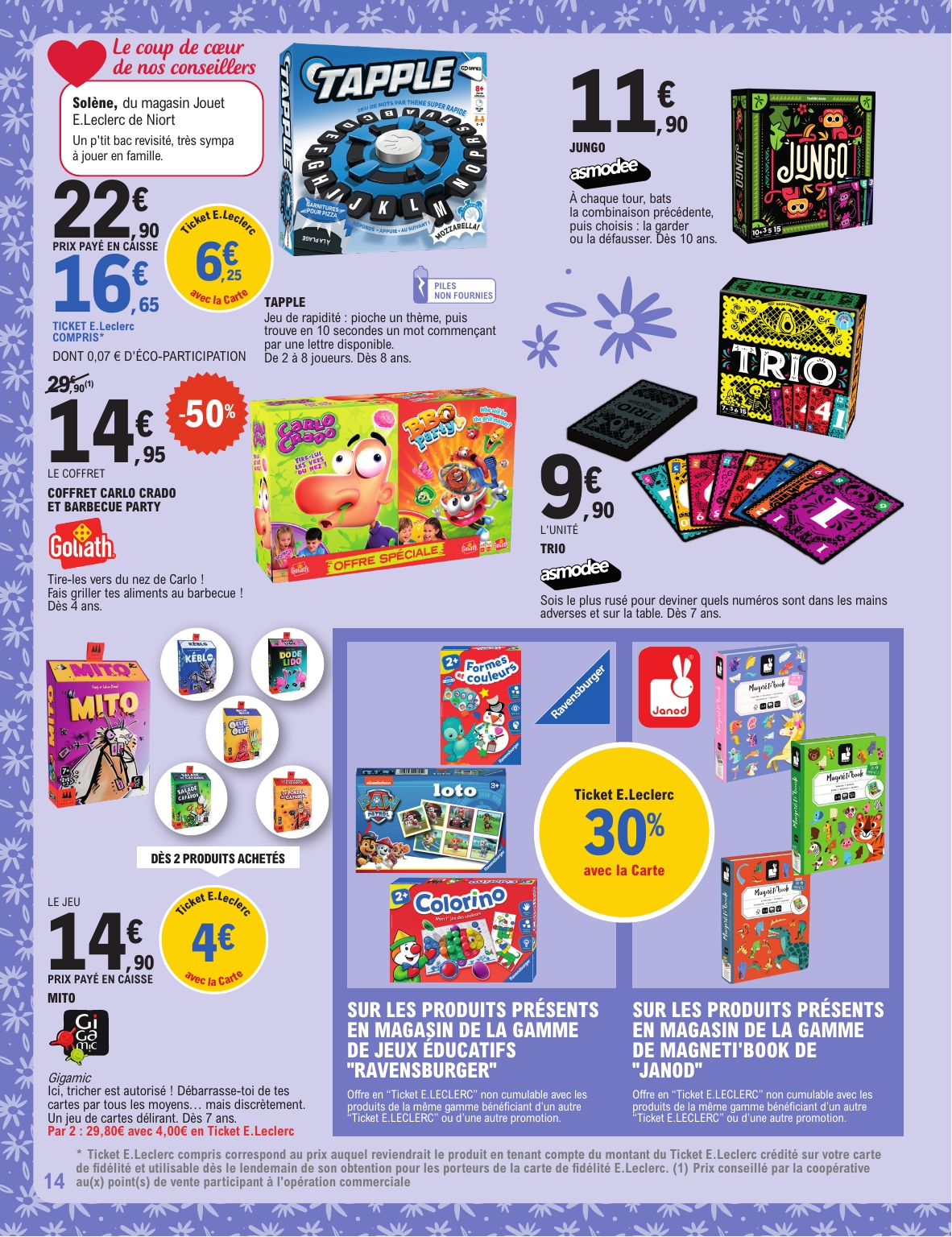 e-leclerc - Catalogue E.Leclerc - Jouet valable du 24/03/2026 au 11/04/2026 - page: 14