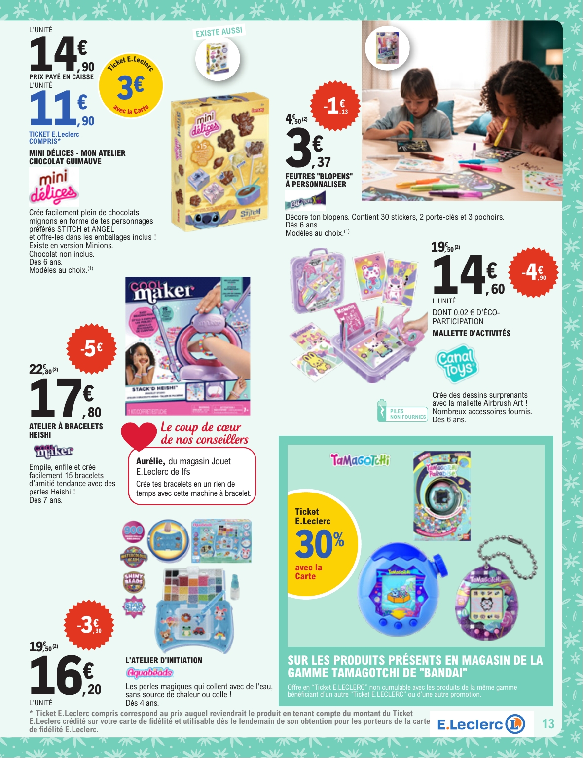 e-leclerc - Catalogue E.Leclerc - Jouet valable du 24/03/2026 au 11/04/2026 - page: 13