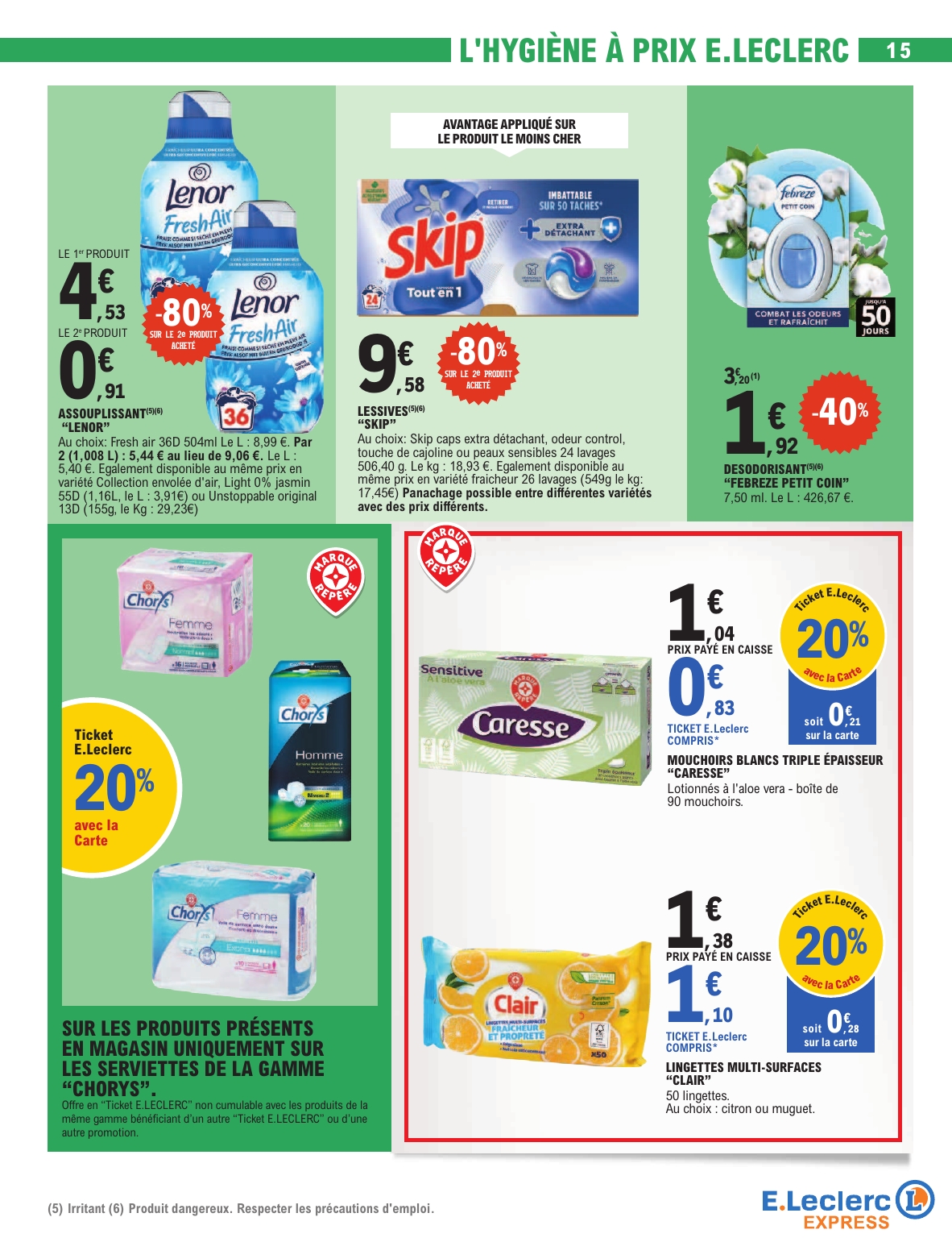 e-leclerc - Catalogue E.Leclerc - Express valable du 24/03/2026 au 04/04/2026 - page: 15