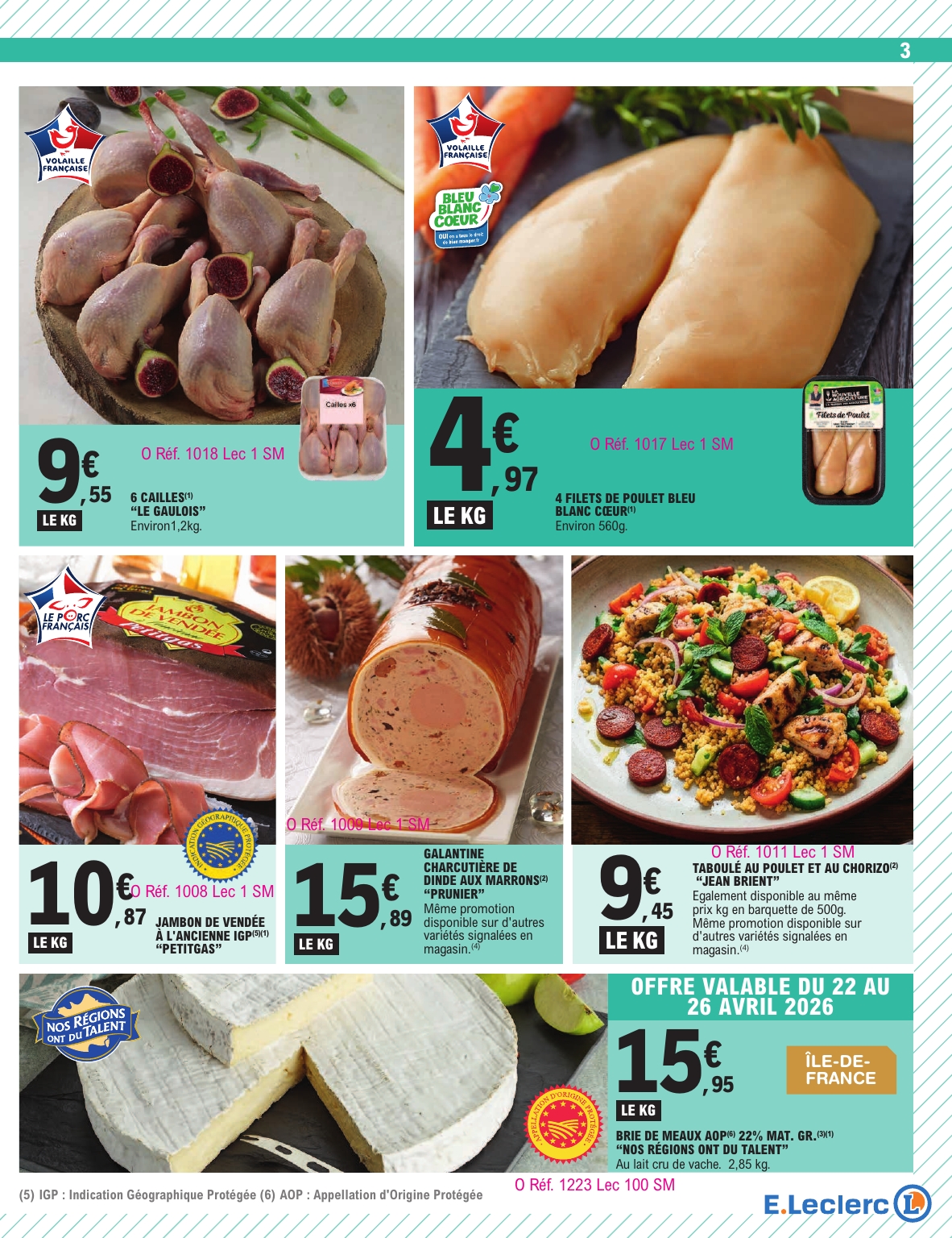 e-leclerc - Catalogue E.Leclerc - Trafic Pouvoir Achat 3 - Pâques - Mixte valable du 31/03/2026 au 04/04/2026 - page: 3