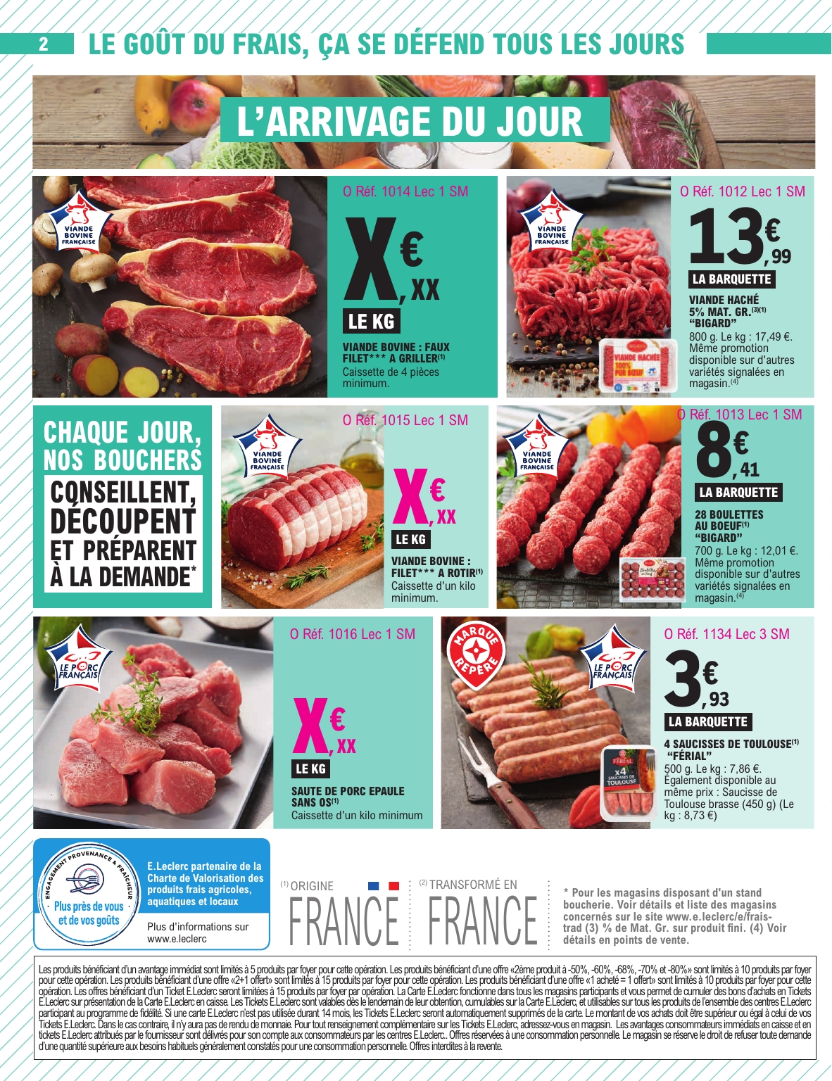 e-leclerc - Catalogue E.Leclerc - Trafic Pouvoir Achat 3 - Pâques - Mixte valable du 31/03/2026 au 04/04/2026 - page: 2