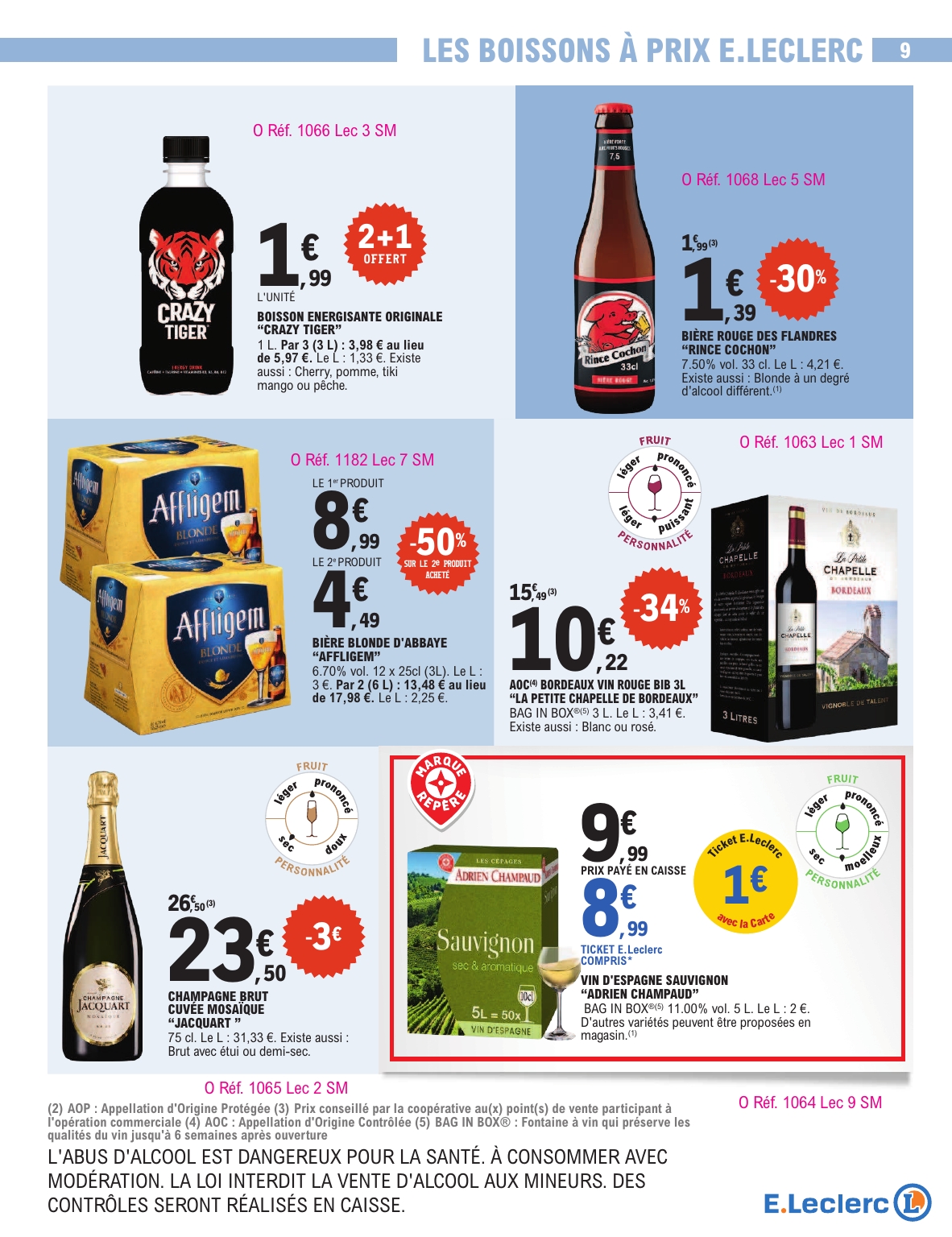 e-leclerc - Catalogue E.Leclerc - Trafic Pouvoir Achat 3 - Pâques - Mixte valable du 31/03/2026 au 04/04/2026 - page: 9