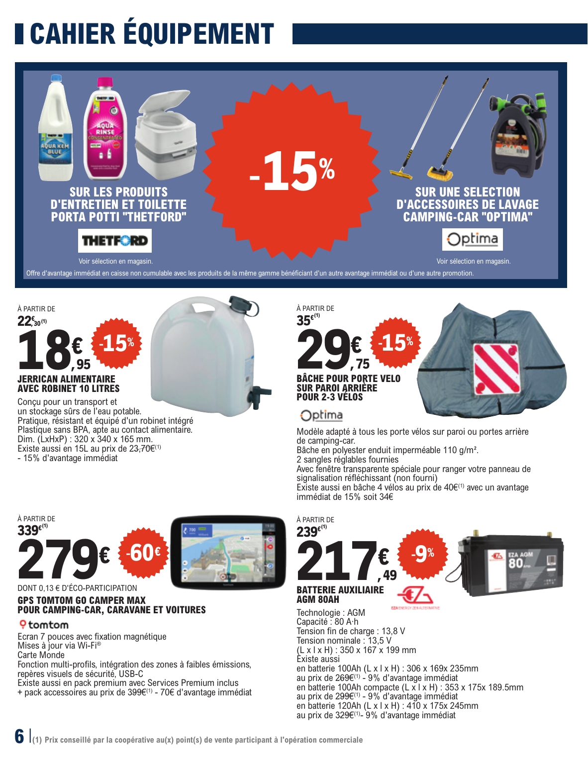 e-leclerc - Catalogue E.Leclerc - L'auto valable du 31/03/2026 au 18/04/2026 - page: 6